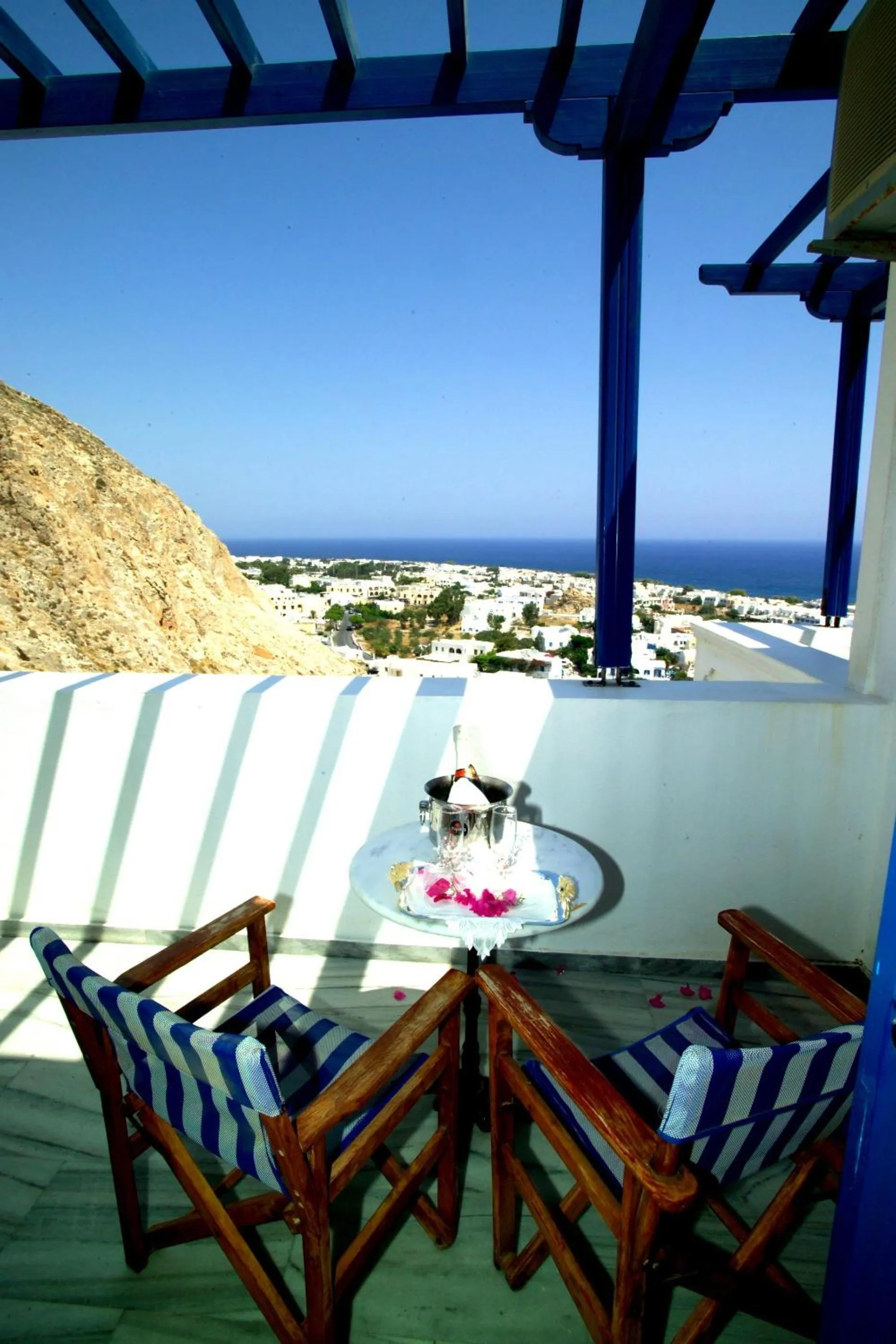 Balcony/Terrace in Aegean View Hotel