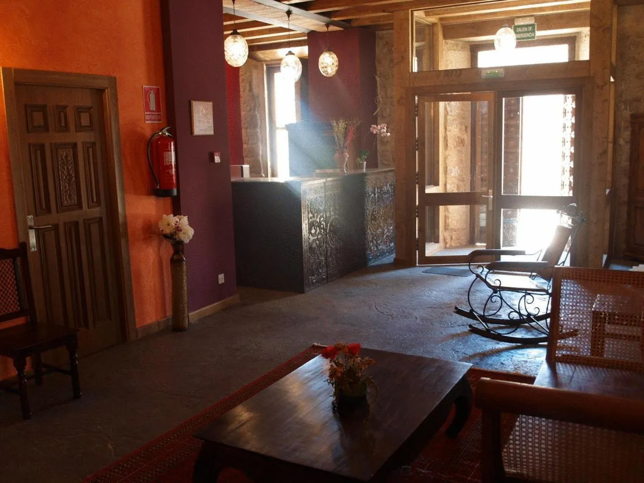 Lobby or reception in El Señorio De La Serrezuela