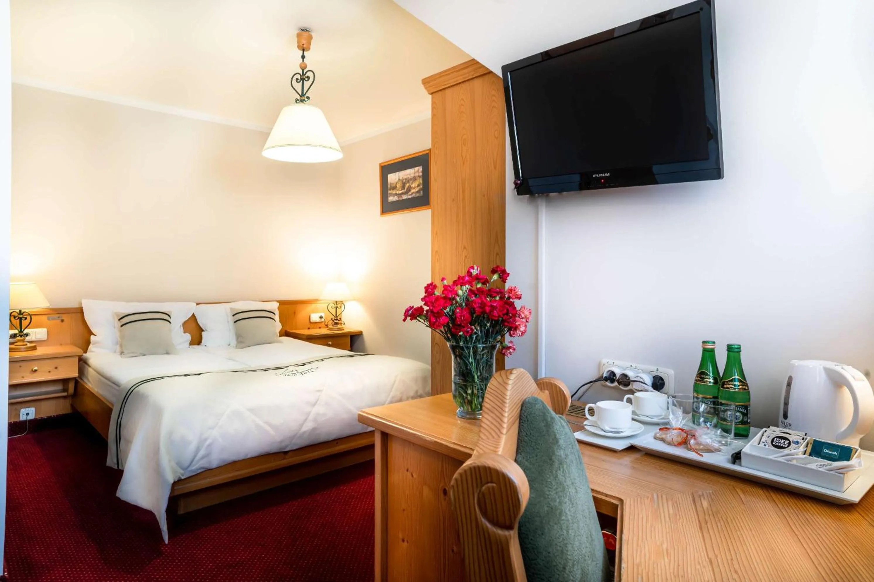 Bed in Hotel Pod Ciżemką