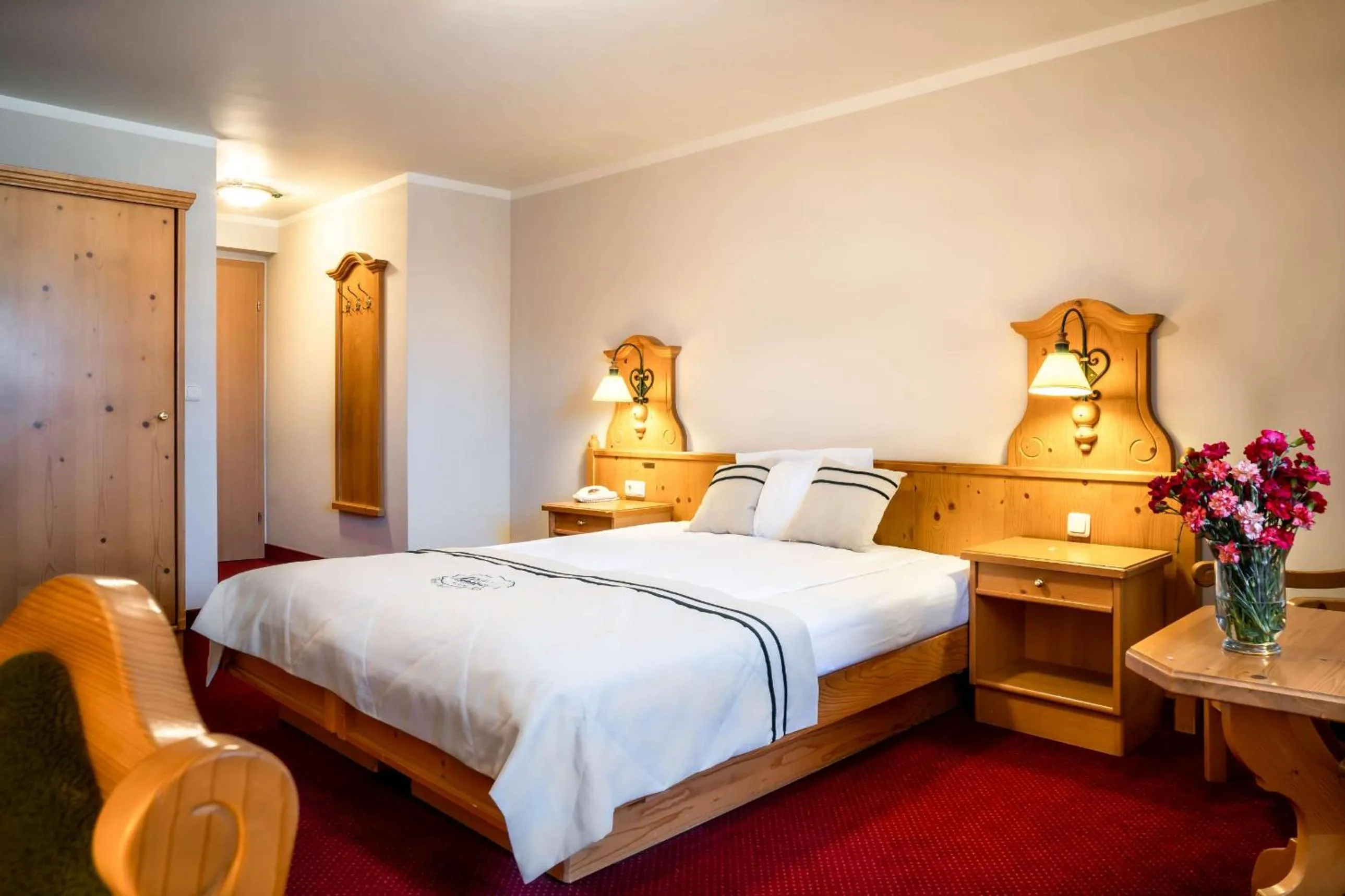 Bed in Hotel Pod Ciżemką