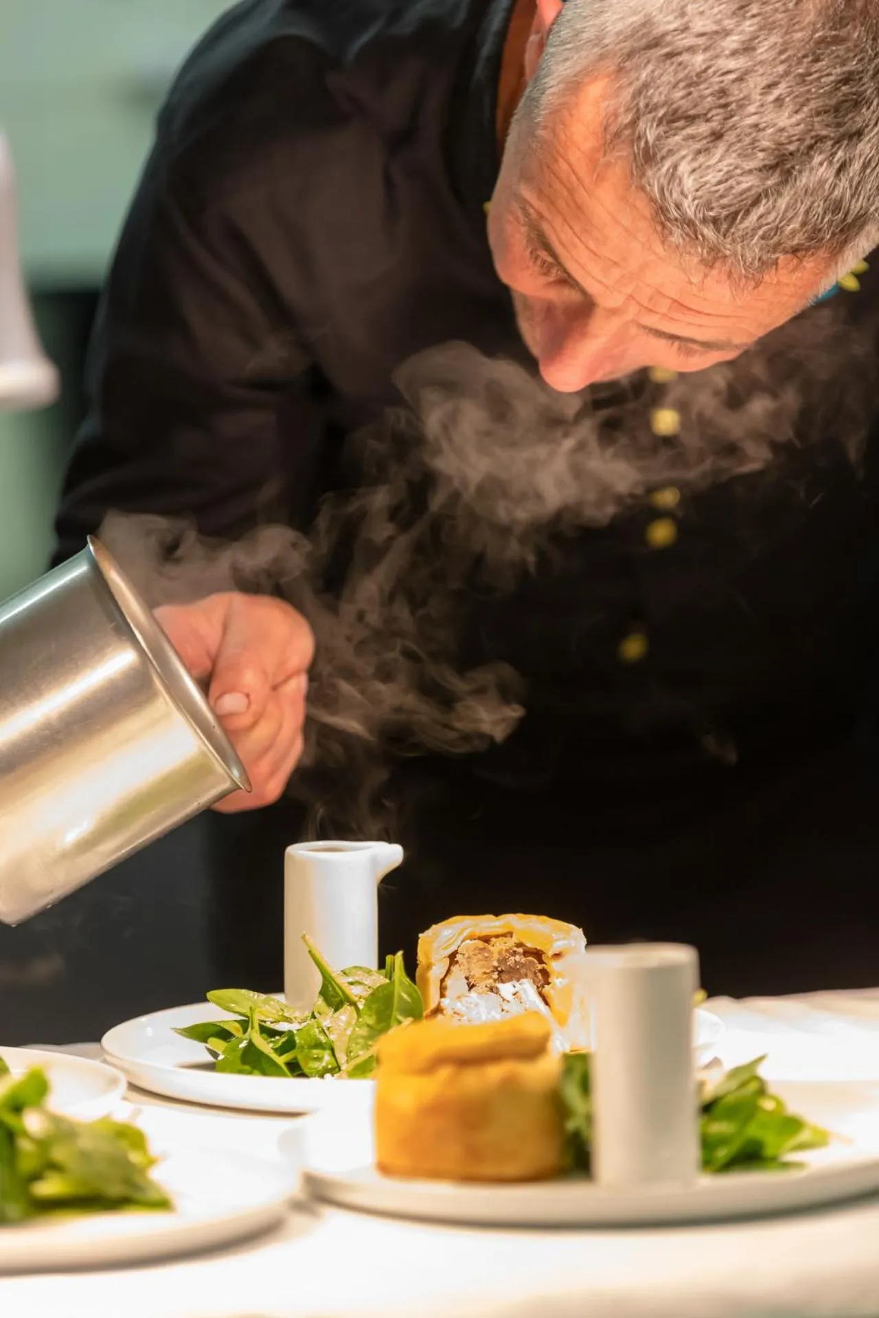 Staff in Hôtel Carcarille Restaurant Le C