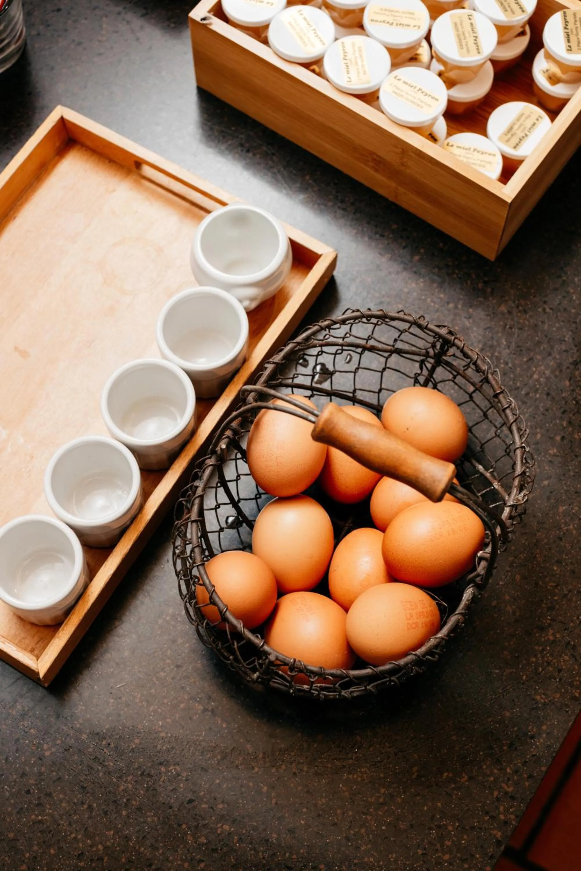 Breakfast in Hôtel Carcarille Restaurant Le C