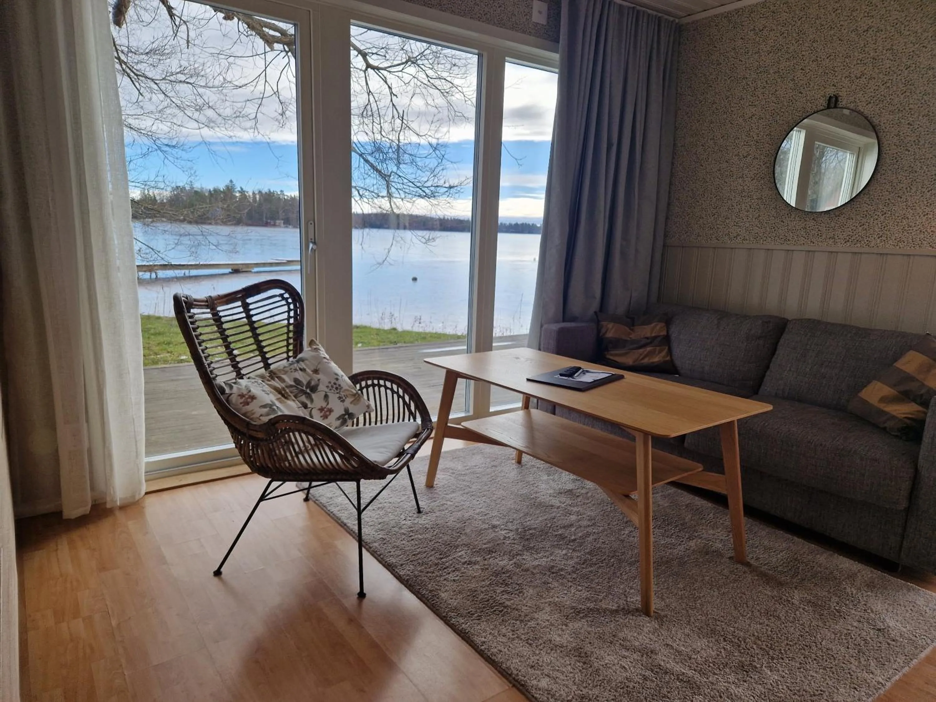 Living room in Toftastrand Hotell