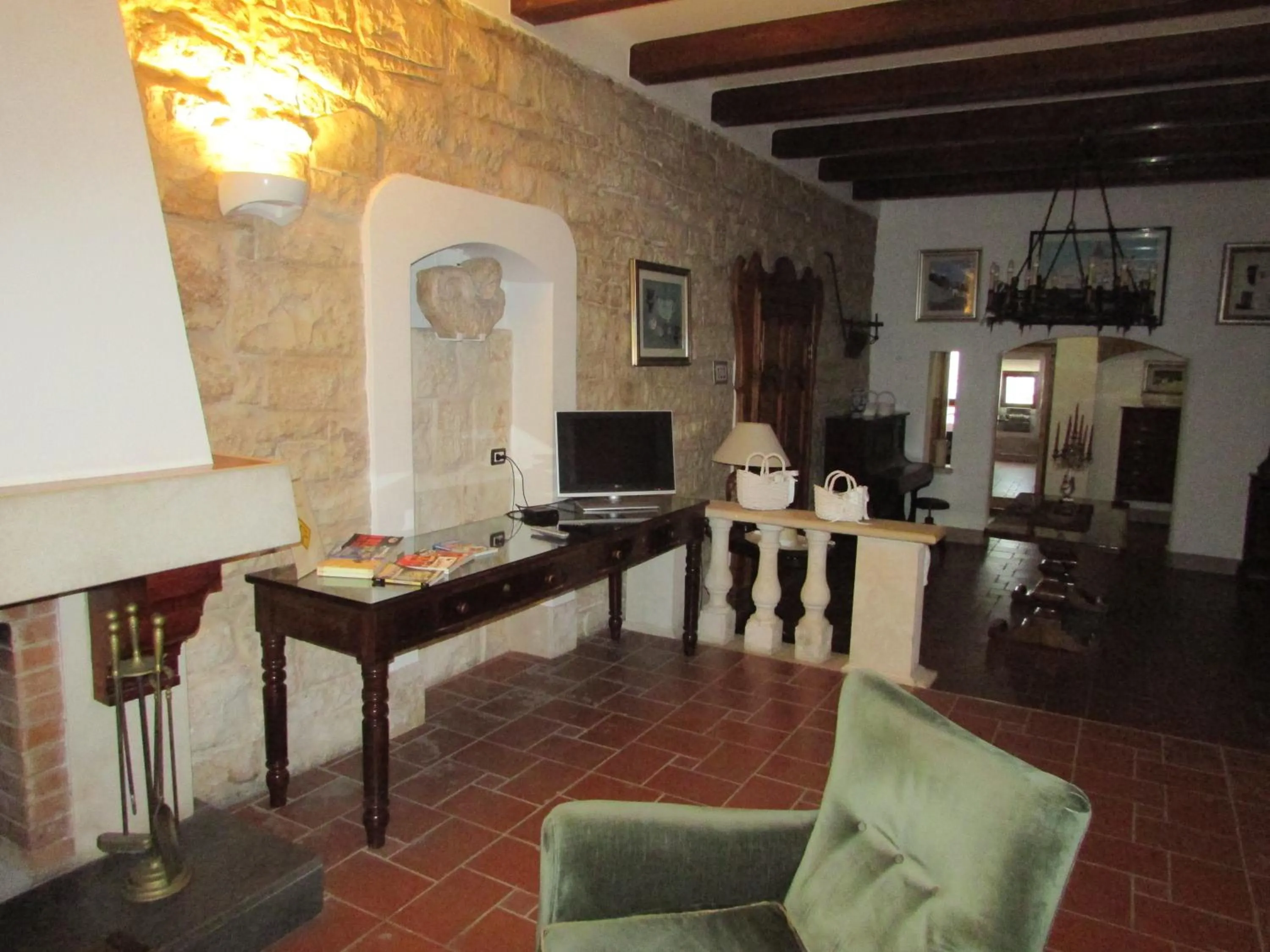 Lobby or reception in Masseria Sant'Anna