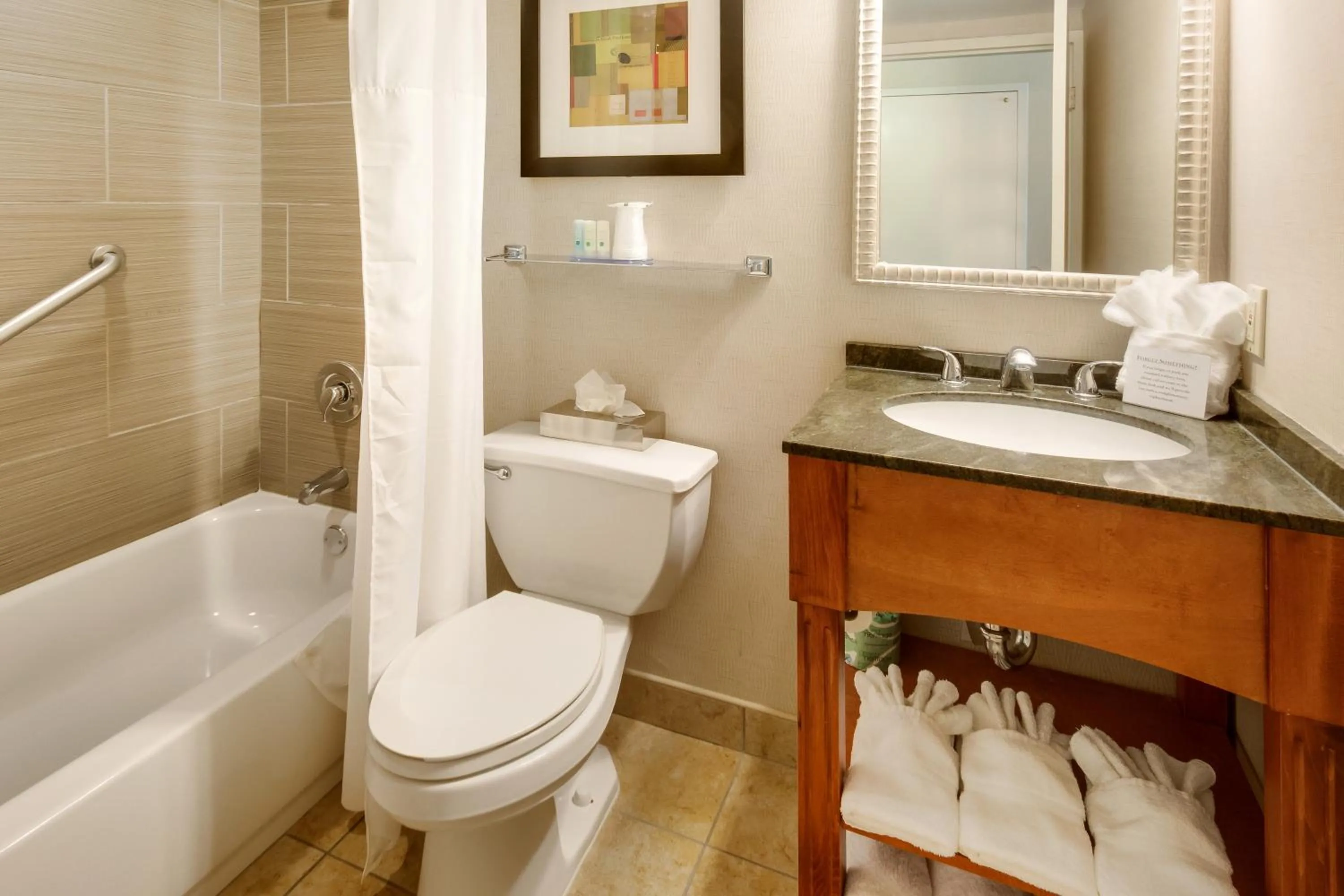 Bathroom in Chester Hotel and Conference Center