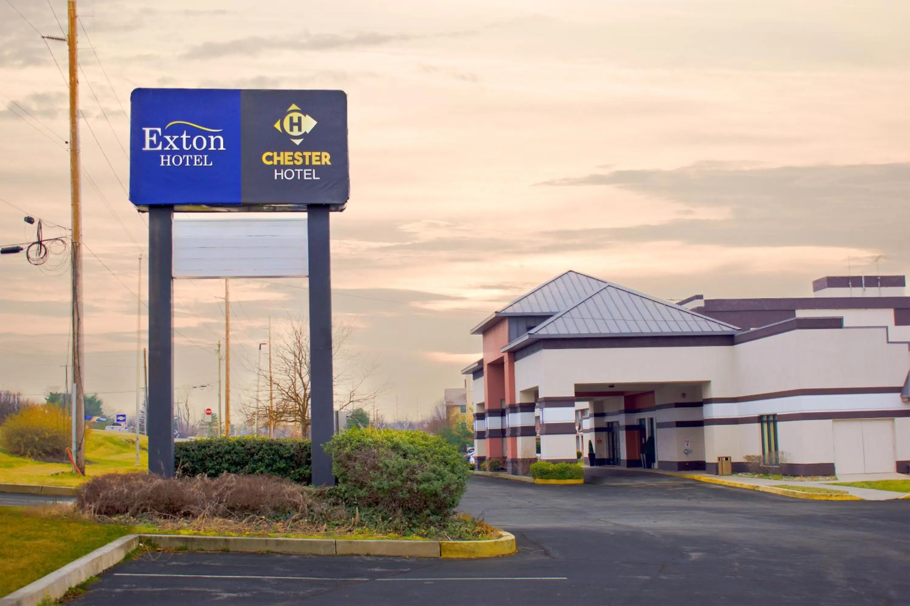 Property building in Chester Hotel and Conference Center