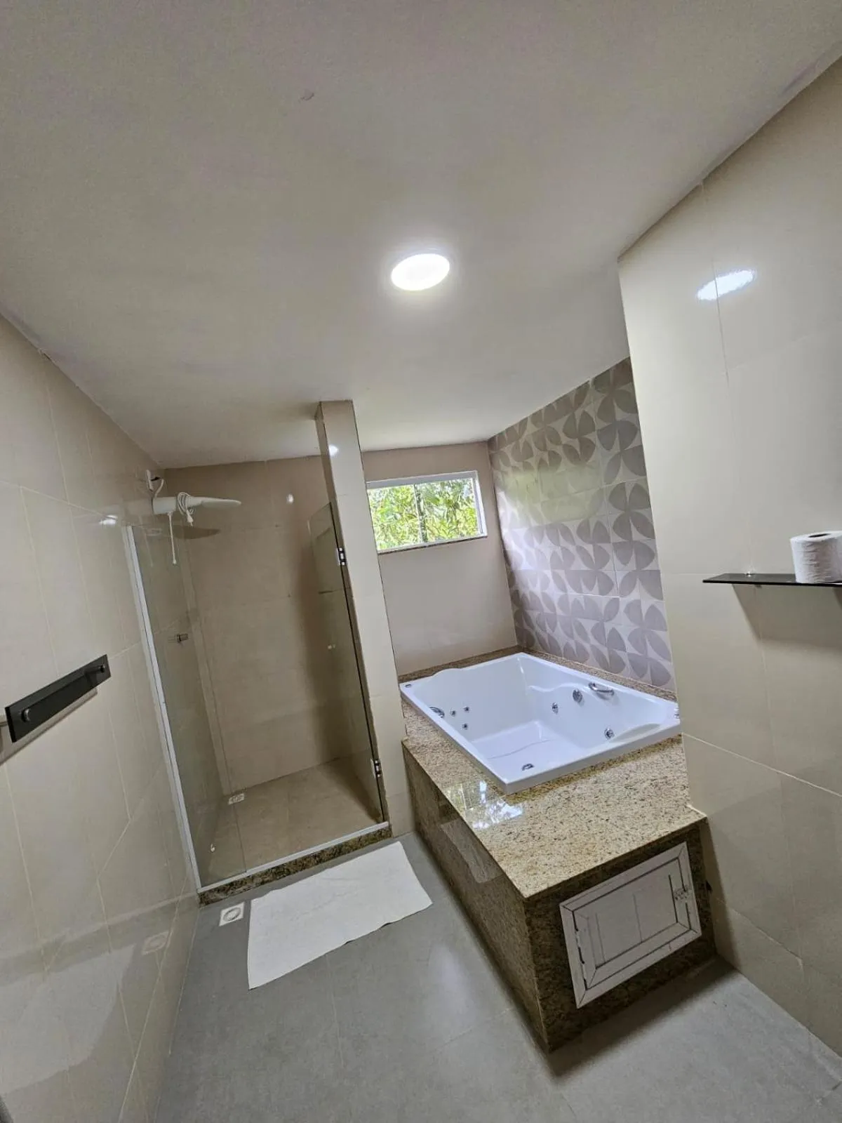 Shower in Hotel Pousada Bambuzal