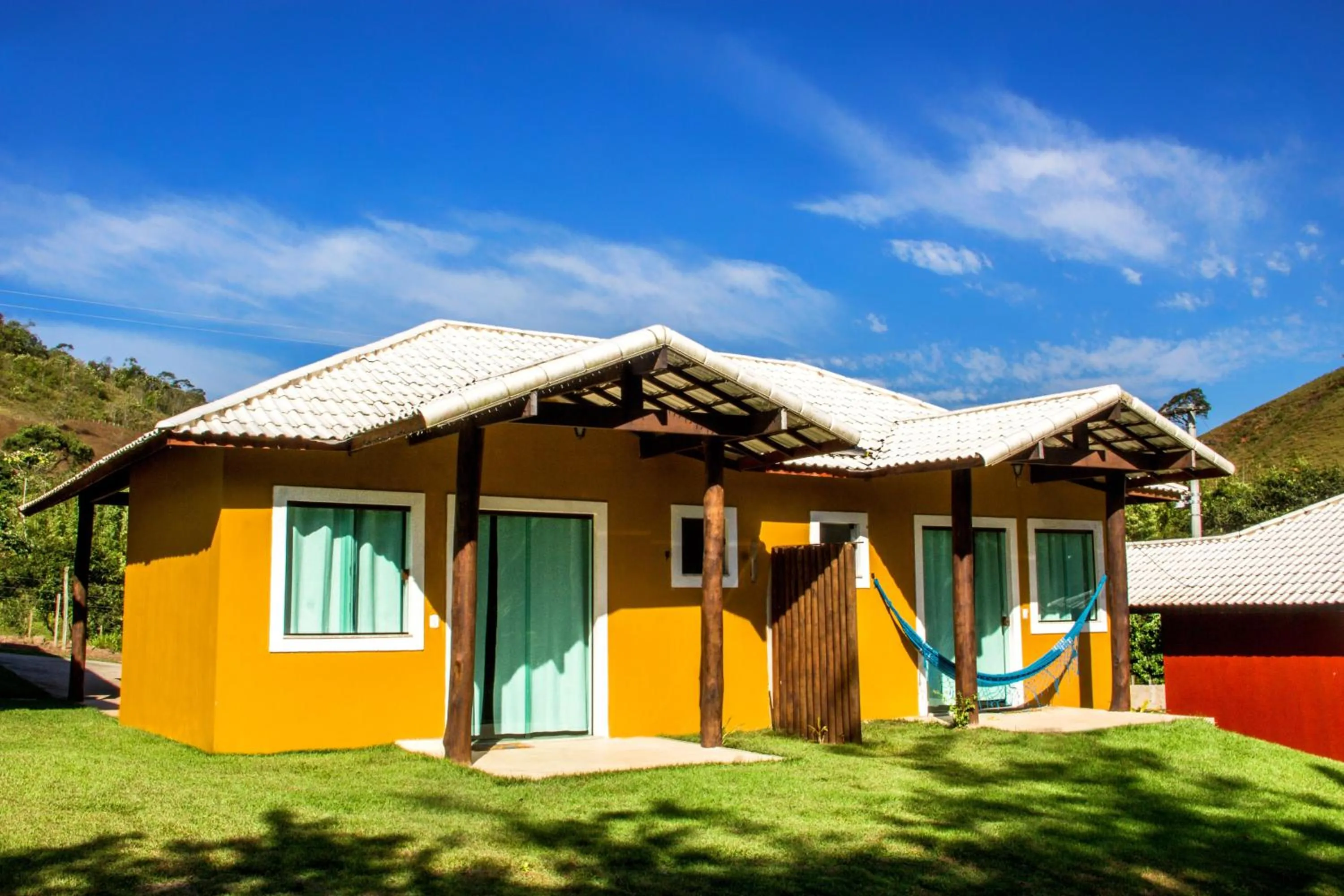 Facade/entrance in Hotel Pousada Bambuzal