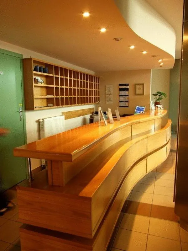 Lobby or reception, Lobby/Reception in Pastoral Lodge at the Sanctuary of the Divine Mercy