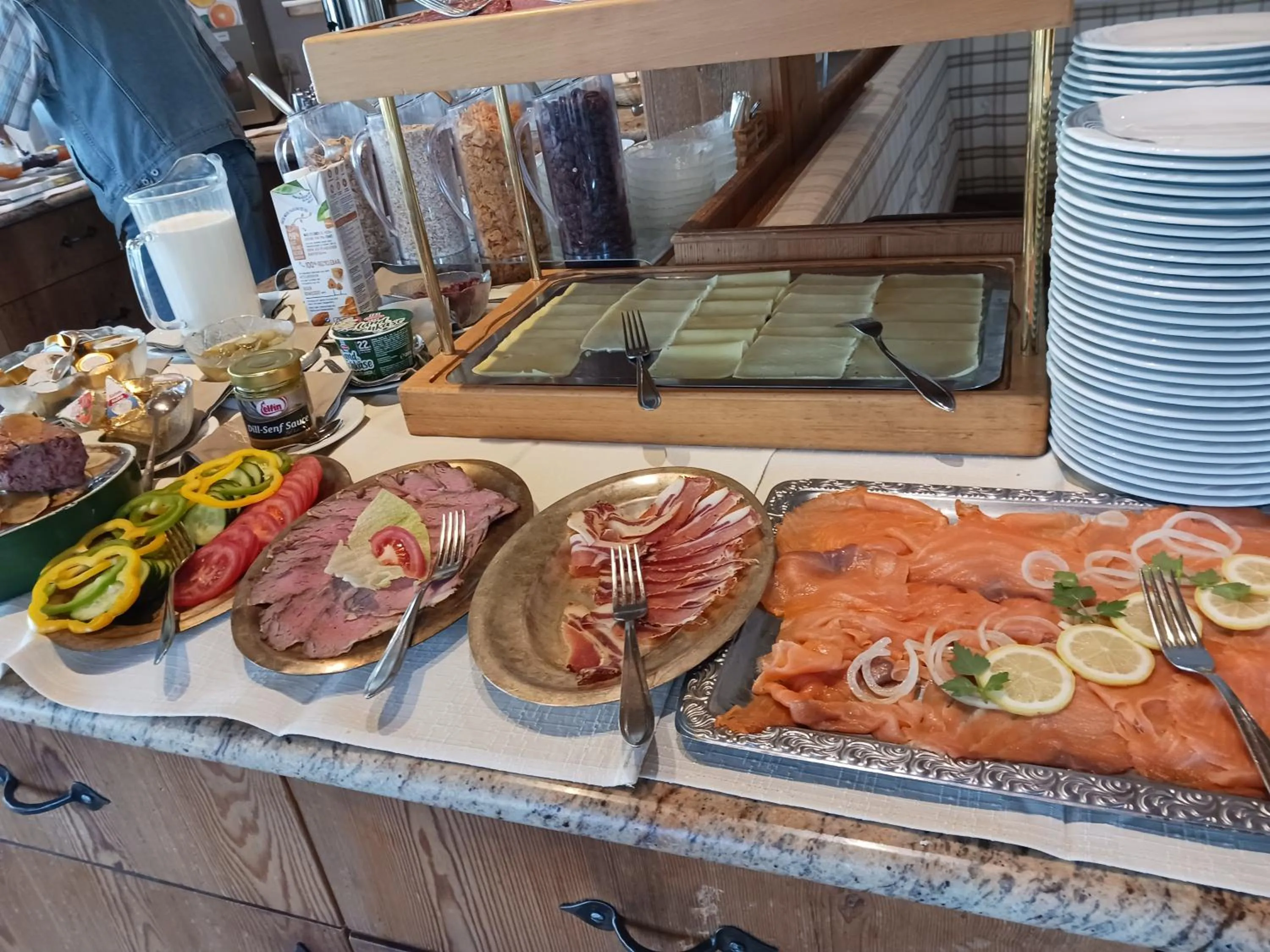 Breakfast in Hotel Habicht