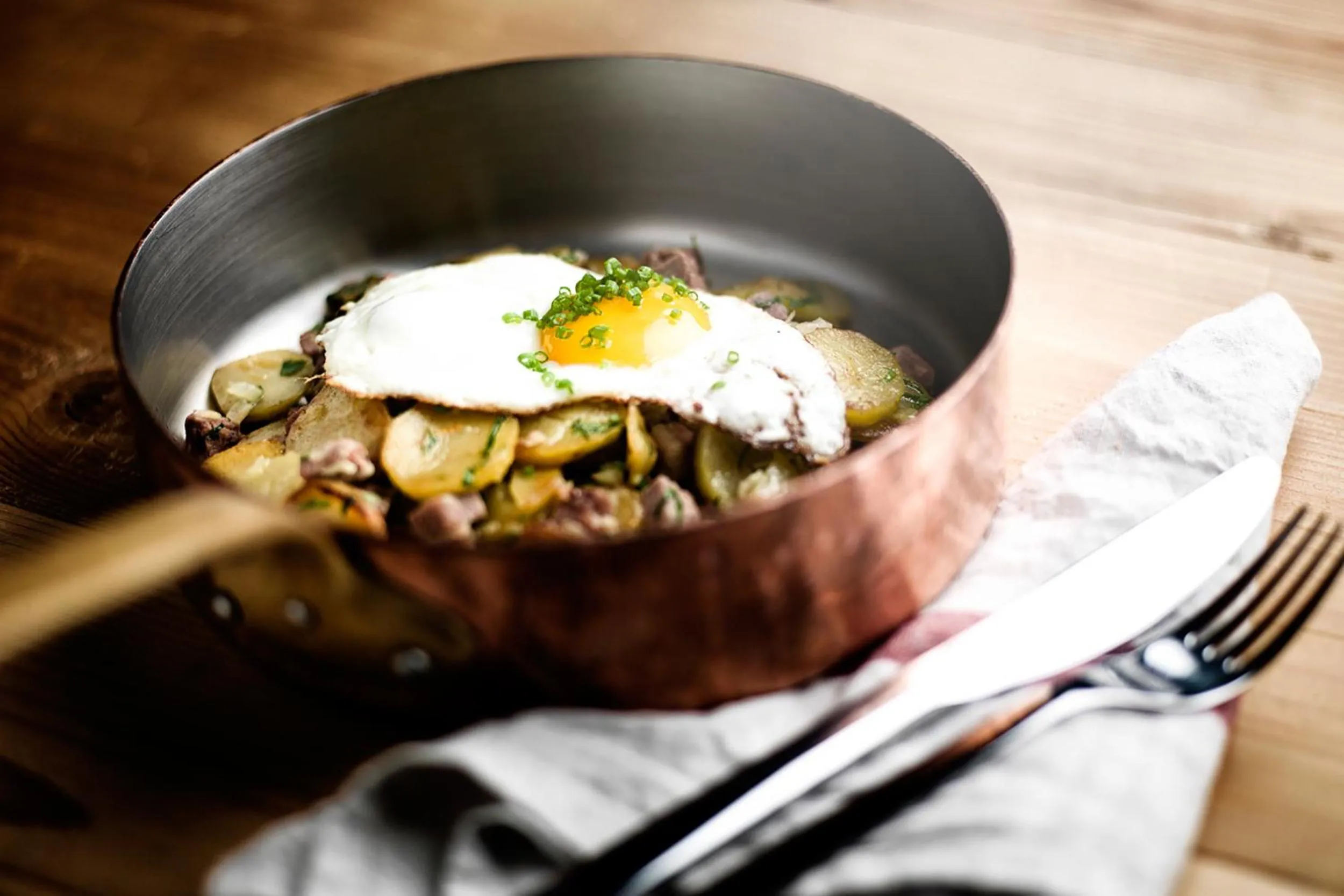 Food close-up in Hotel Habicht