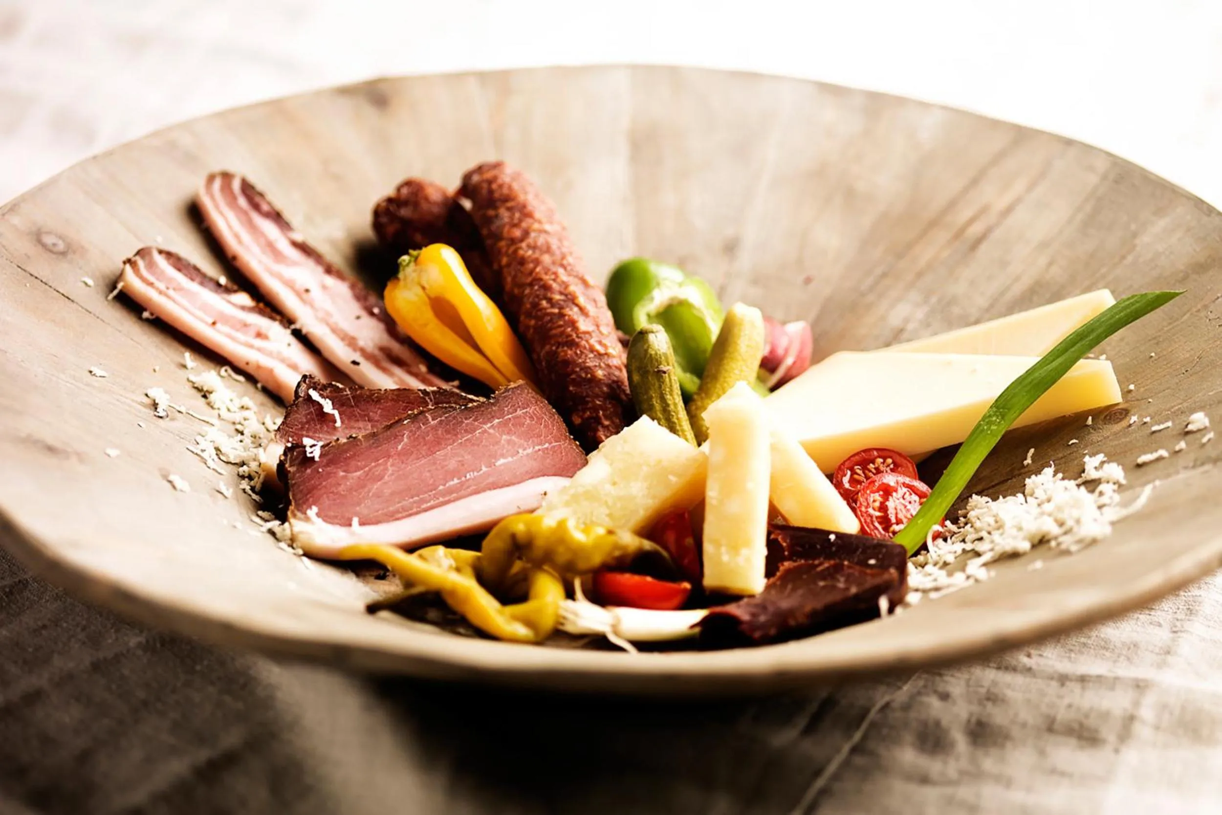 Food close-up in Hotel Habicht