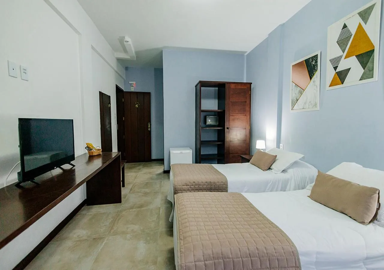 Bedroom, Bed in Hotel Eco Atlântico