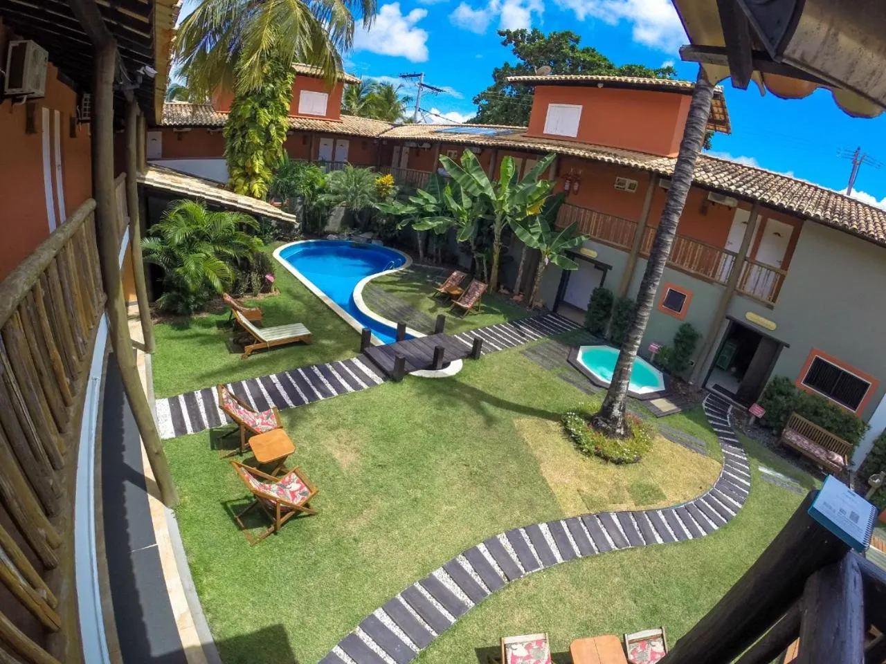 Garden in Pousada Tatuapara