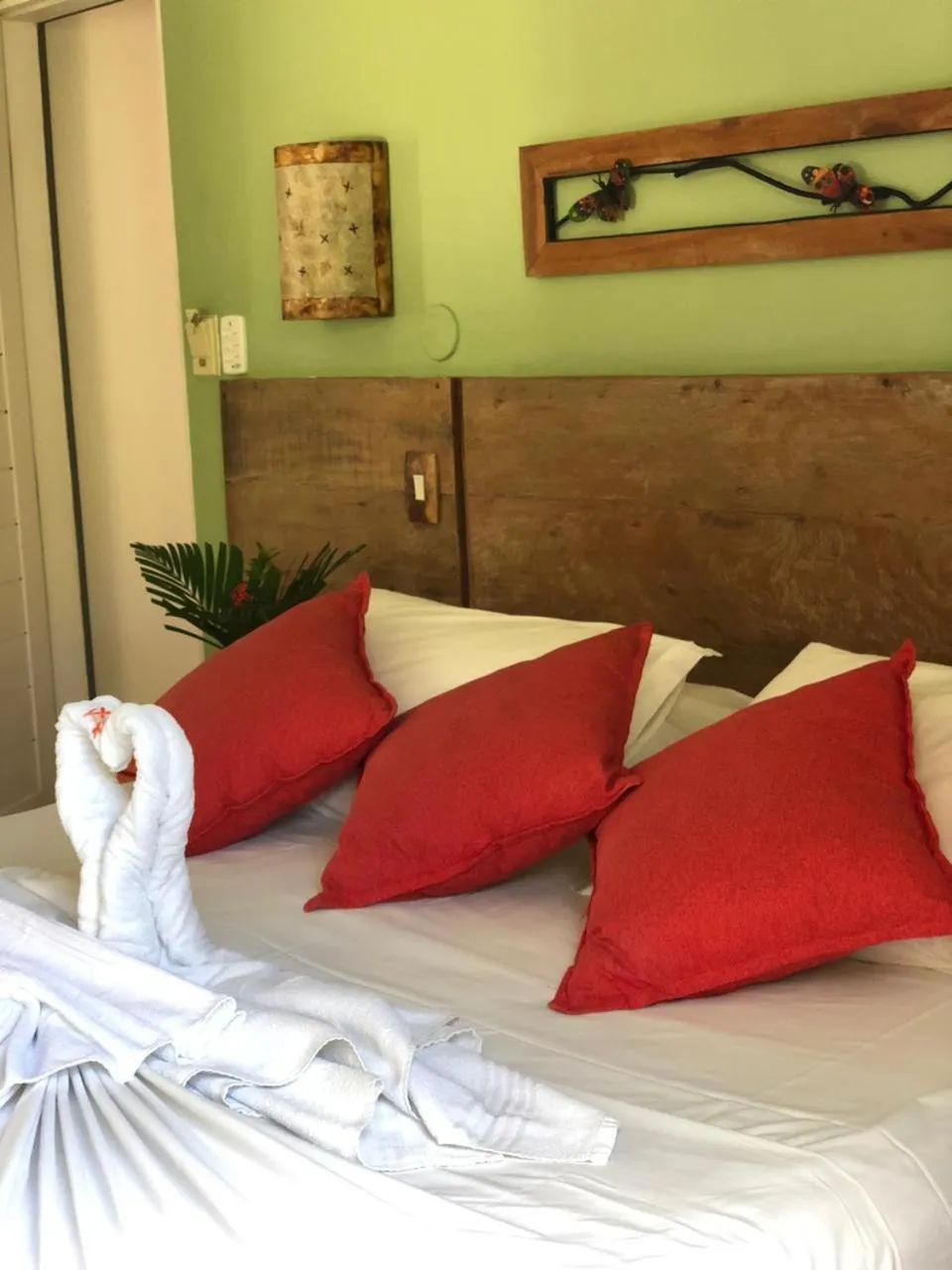 Bed in Pousada Tatuapara