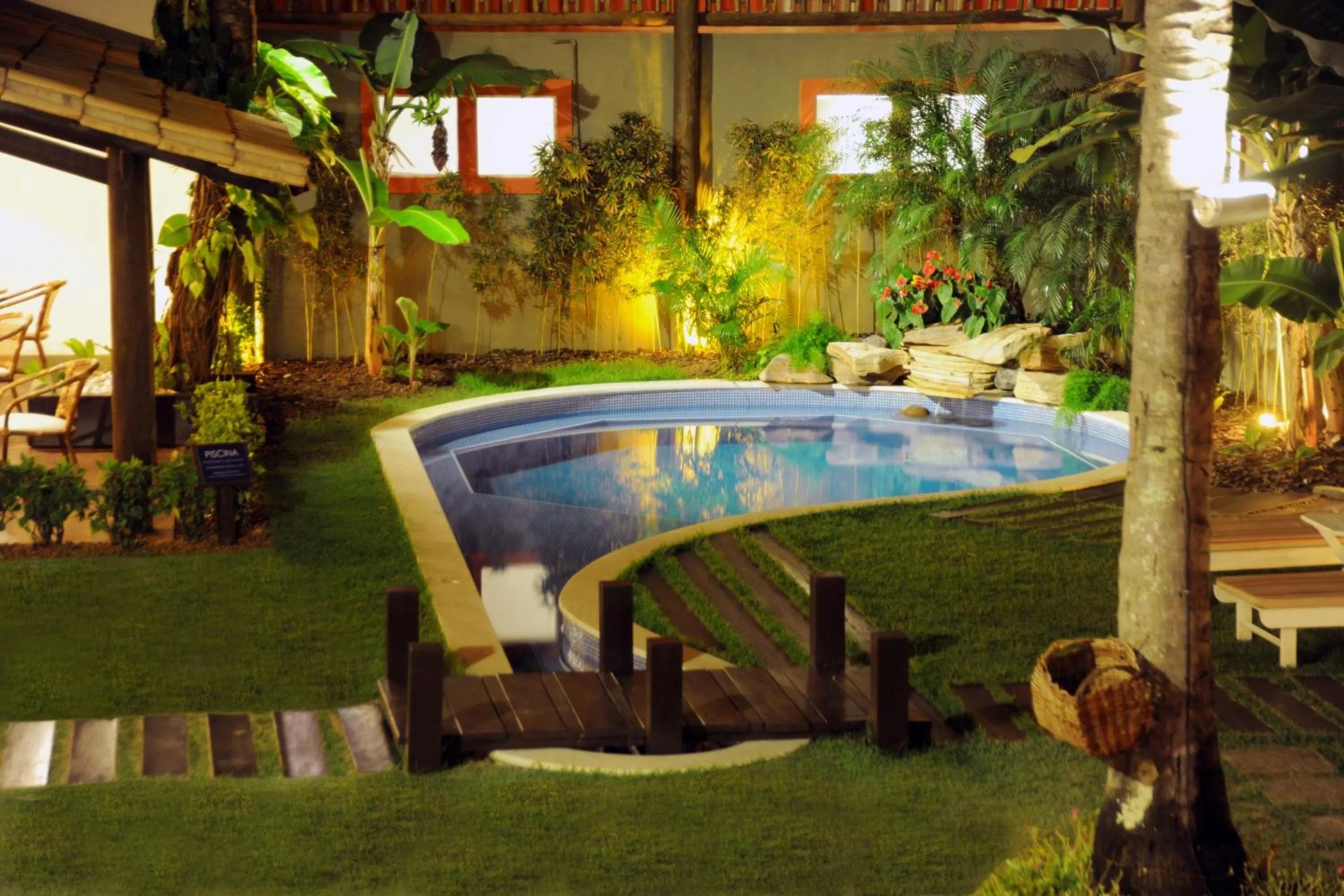 Swimming pool in Pousada Tatuapara