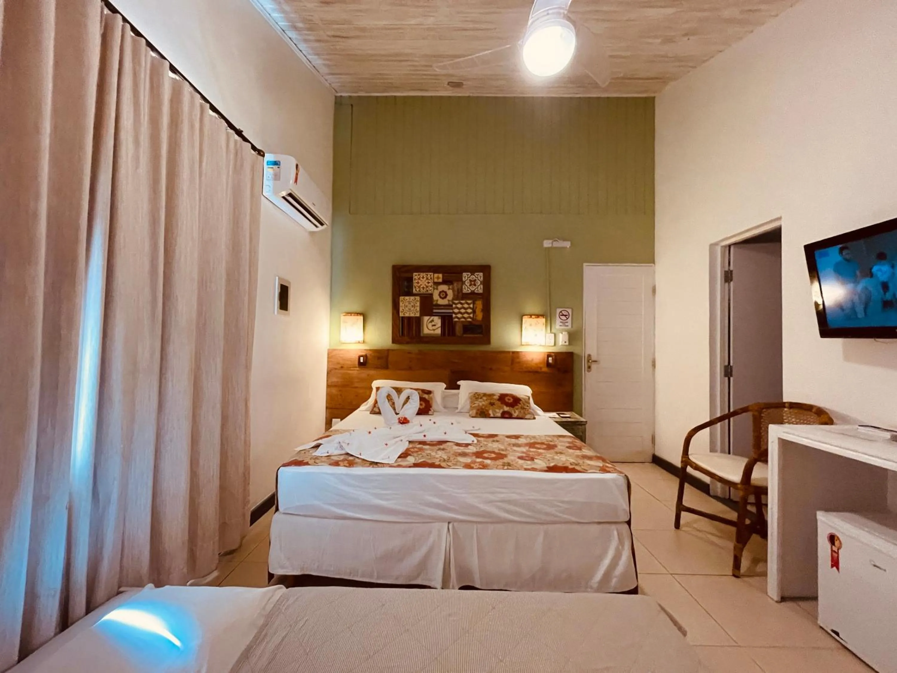 Bed in Pousada Tatuapara