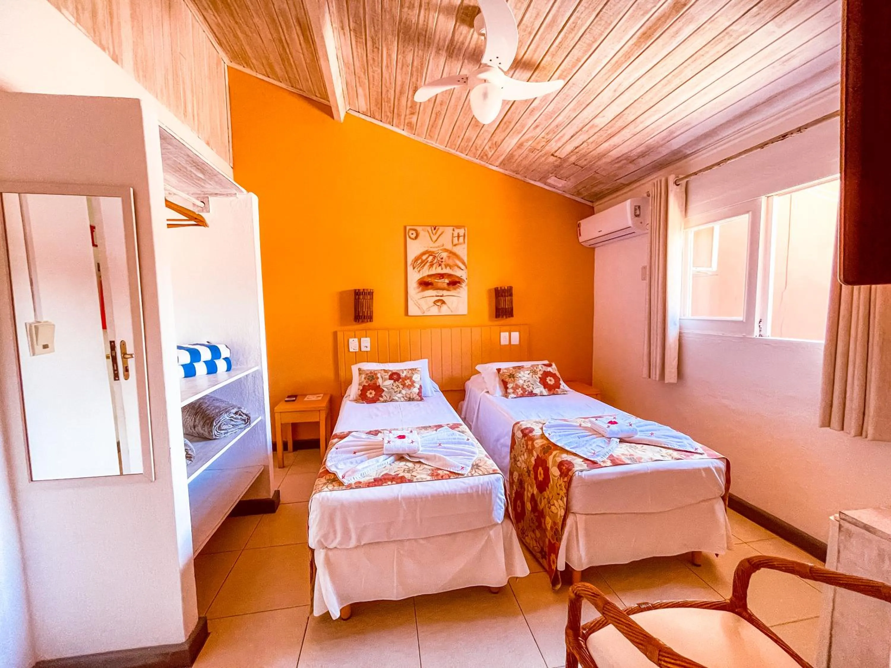 Bed in Pousada Tatuapara