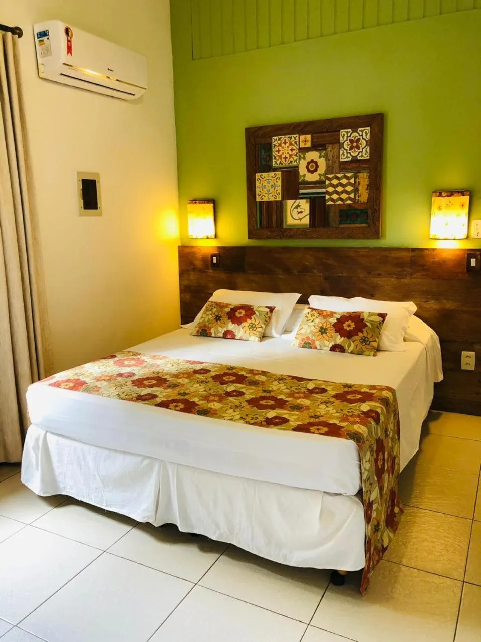 Bed in Pousada Tatuapara