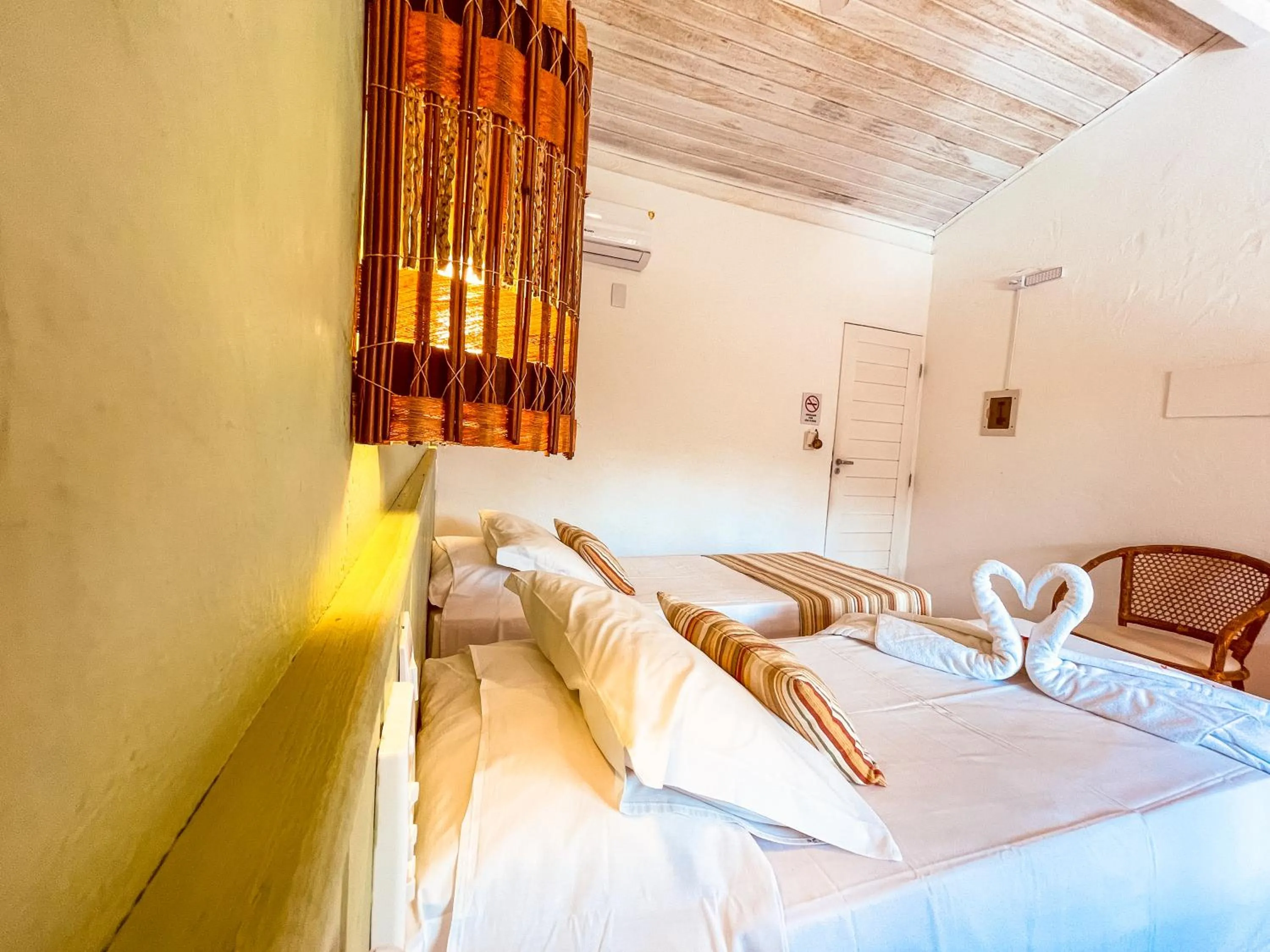 Bed in Pousada Tatuapara