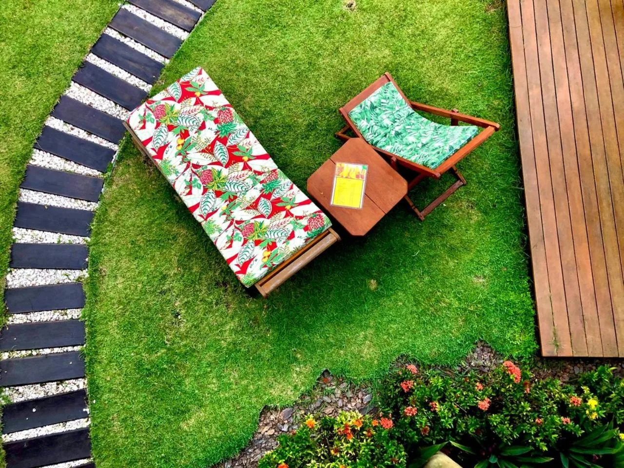 Garden in Pousada Tatuapara