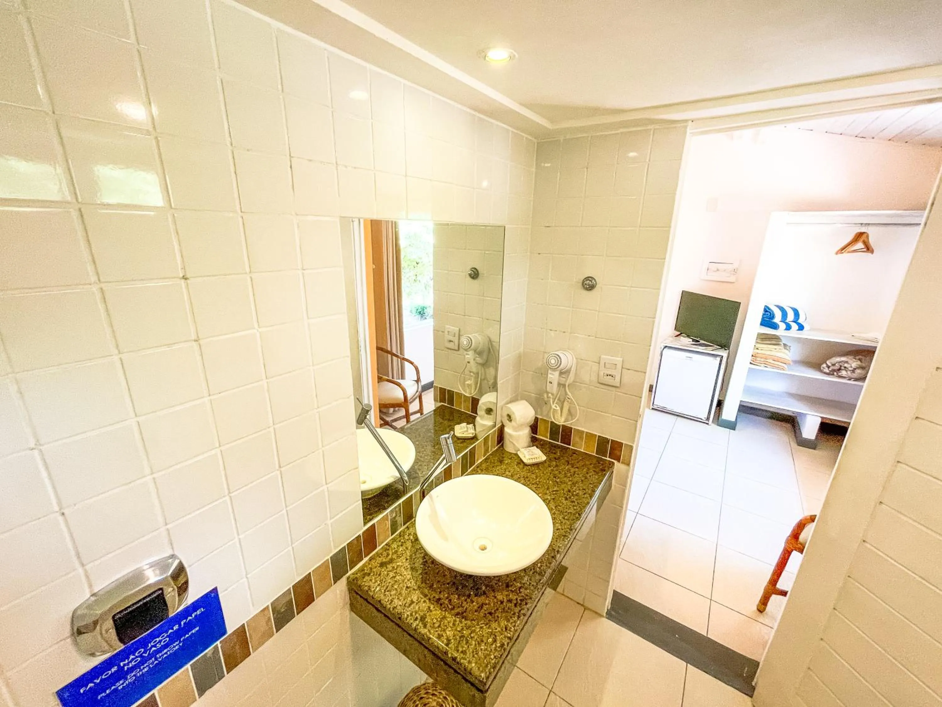 Bathroom in Pousada Tatuapara