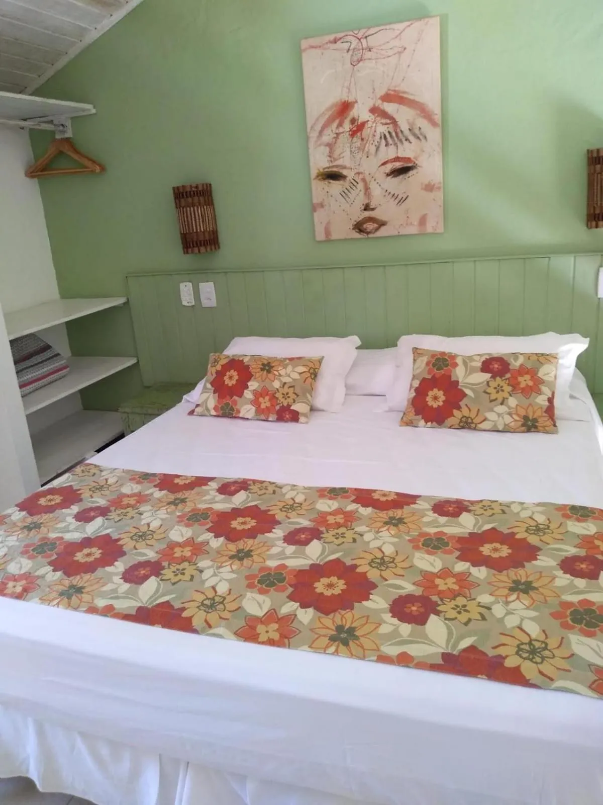 Bed in Pousada Tatuapara
