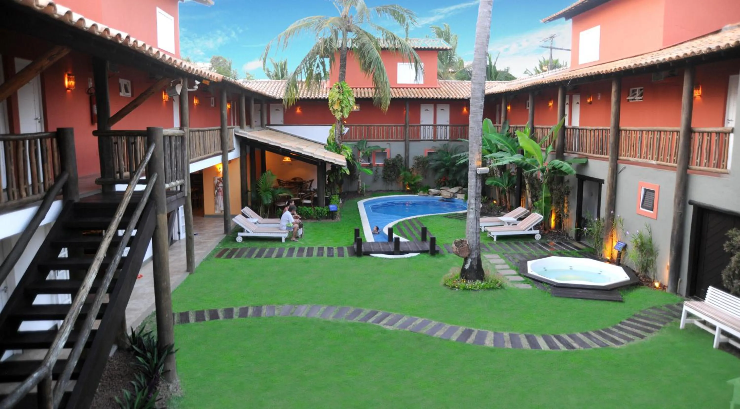 Garden in Pousada Tatuapara