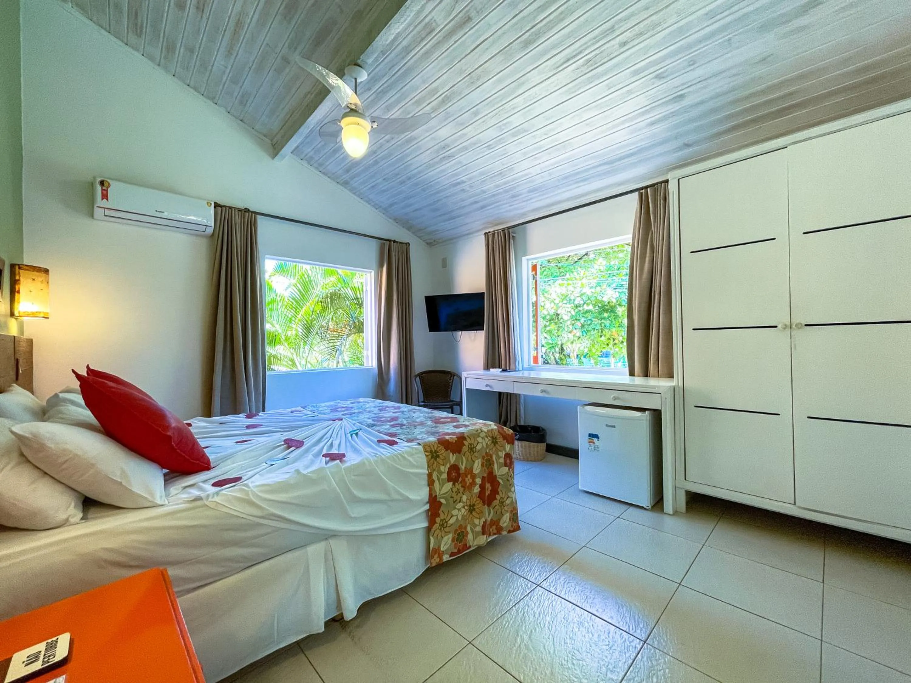 Bed in Pousada Tatuapara