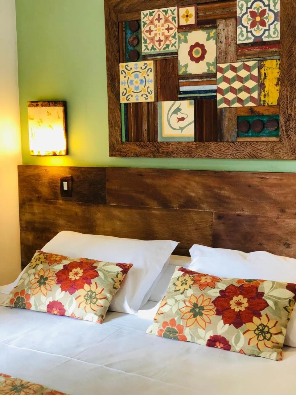 Bed in Pousada Tatuapara