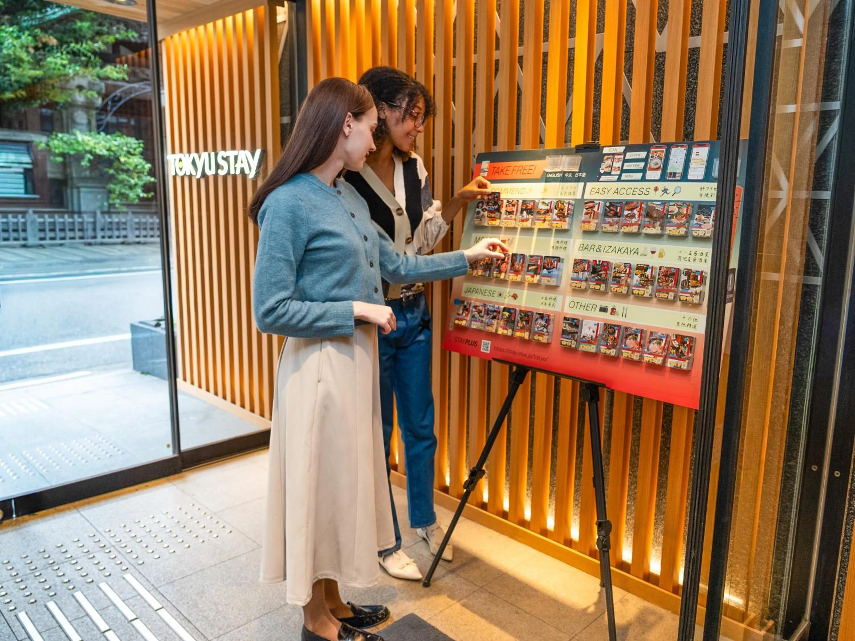 People in Tokyu Stay Tsukiji - Tokyo Ginza Area