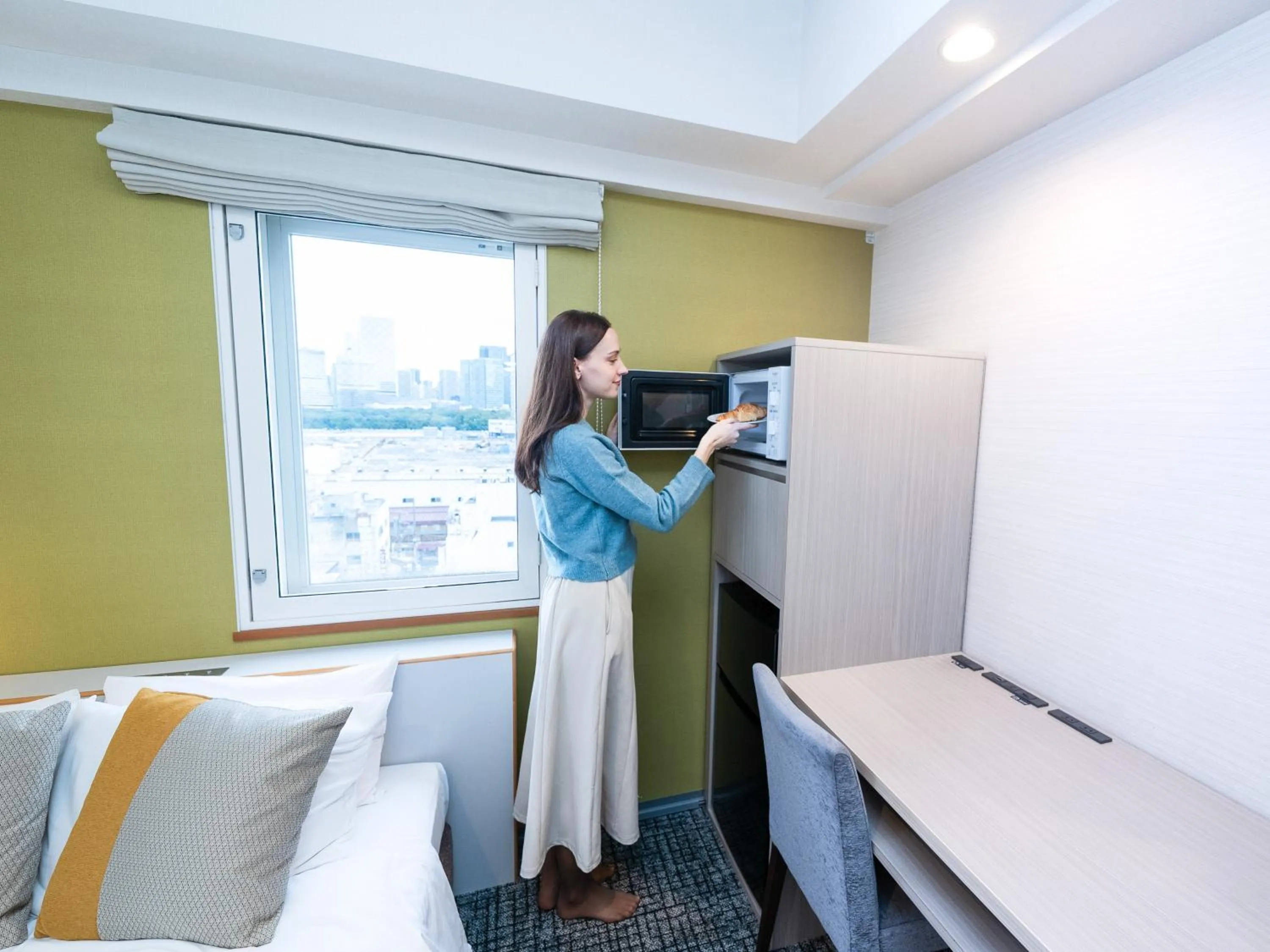 People in Tokyu Stay Tsukiji - Tokyo Ginza Area