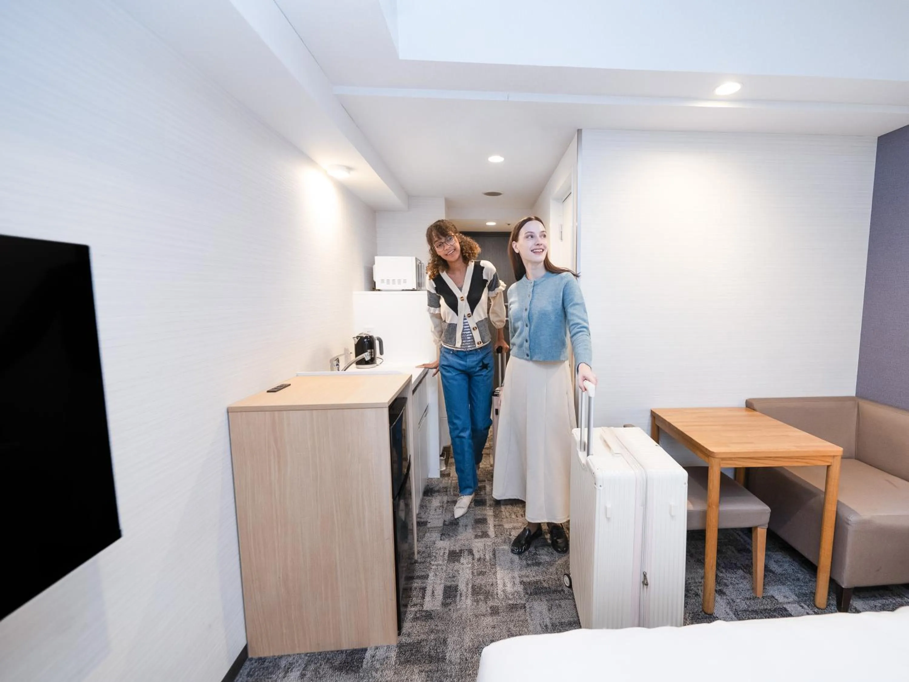 People in Tokyu Stay Tsukiji - Tokyo Ginza Area