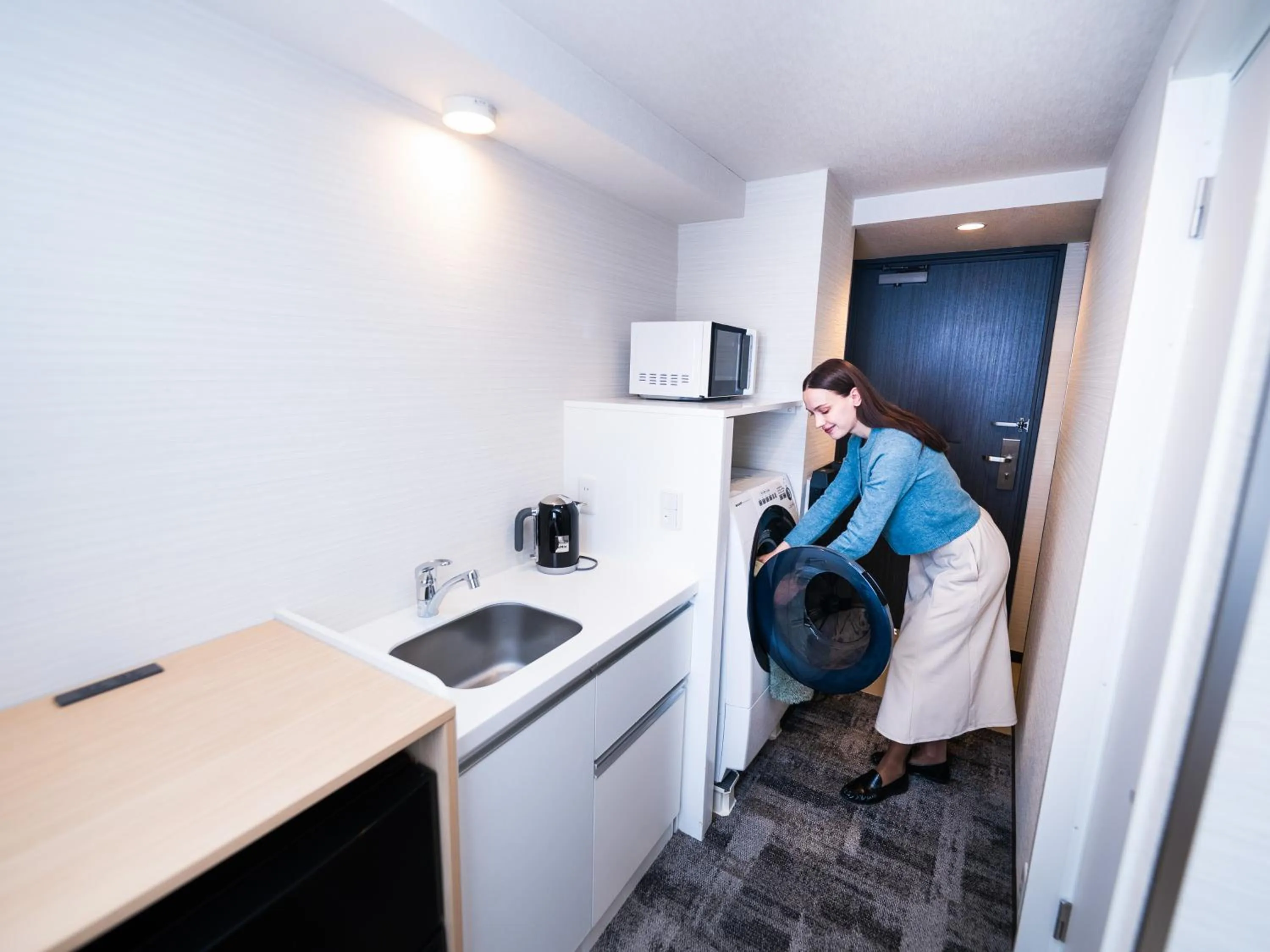 People in Tokyu Stay Tsukiji - Tokyo Ginza Area