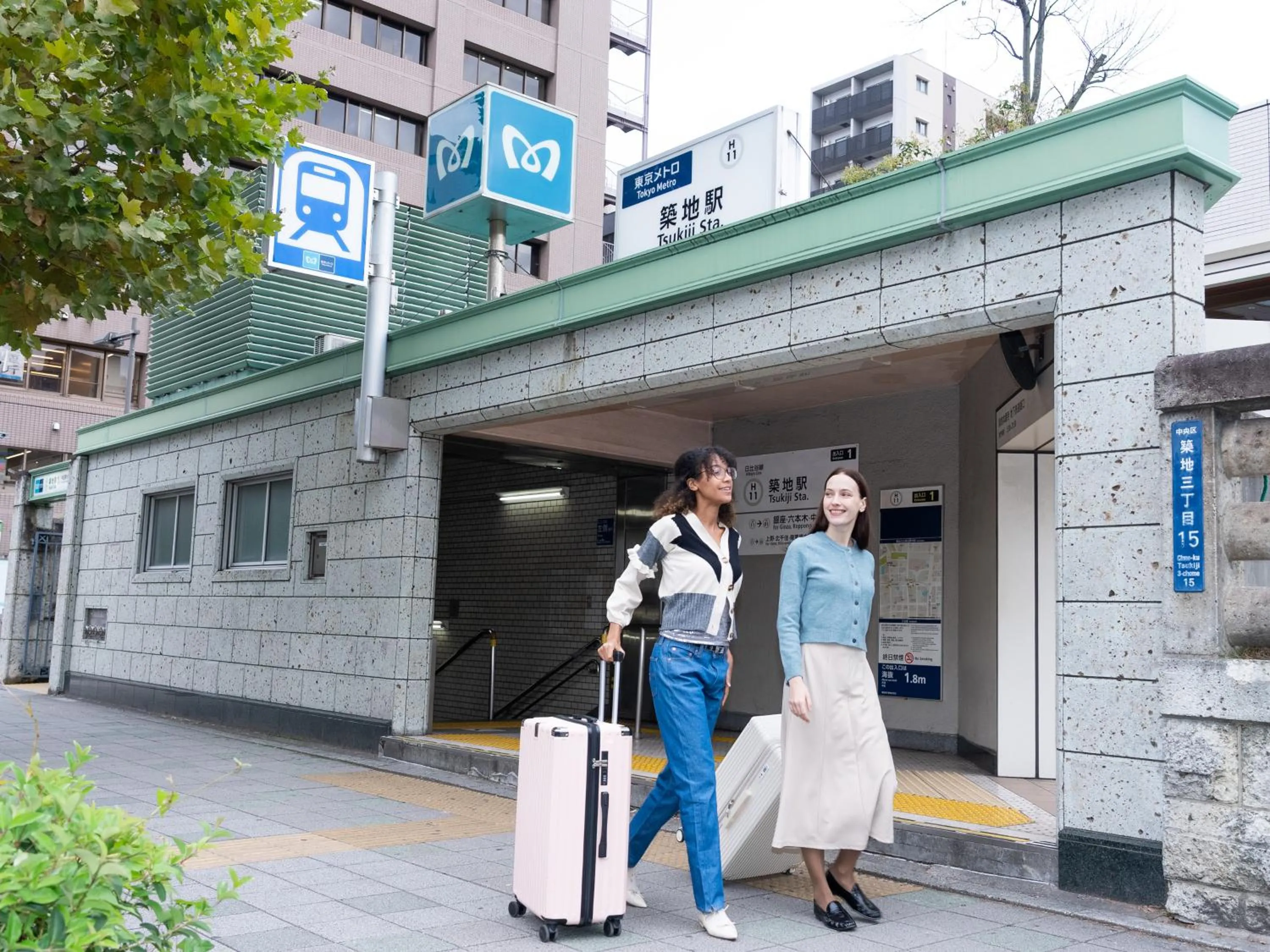 Nearby landmark in Tokyu Stay Tsukiji - Tokyo Ginza Area