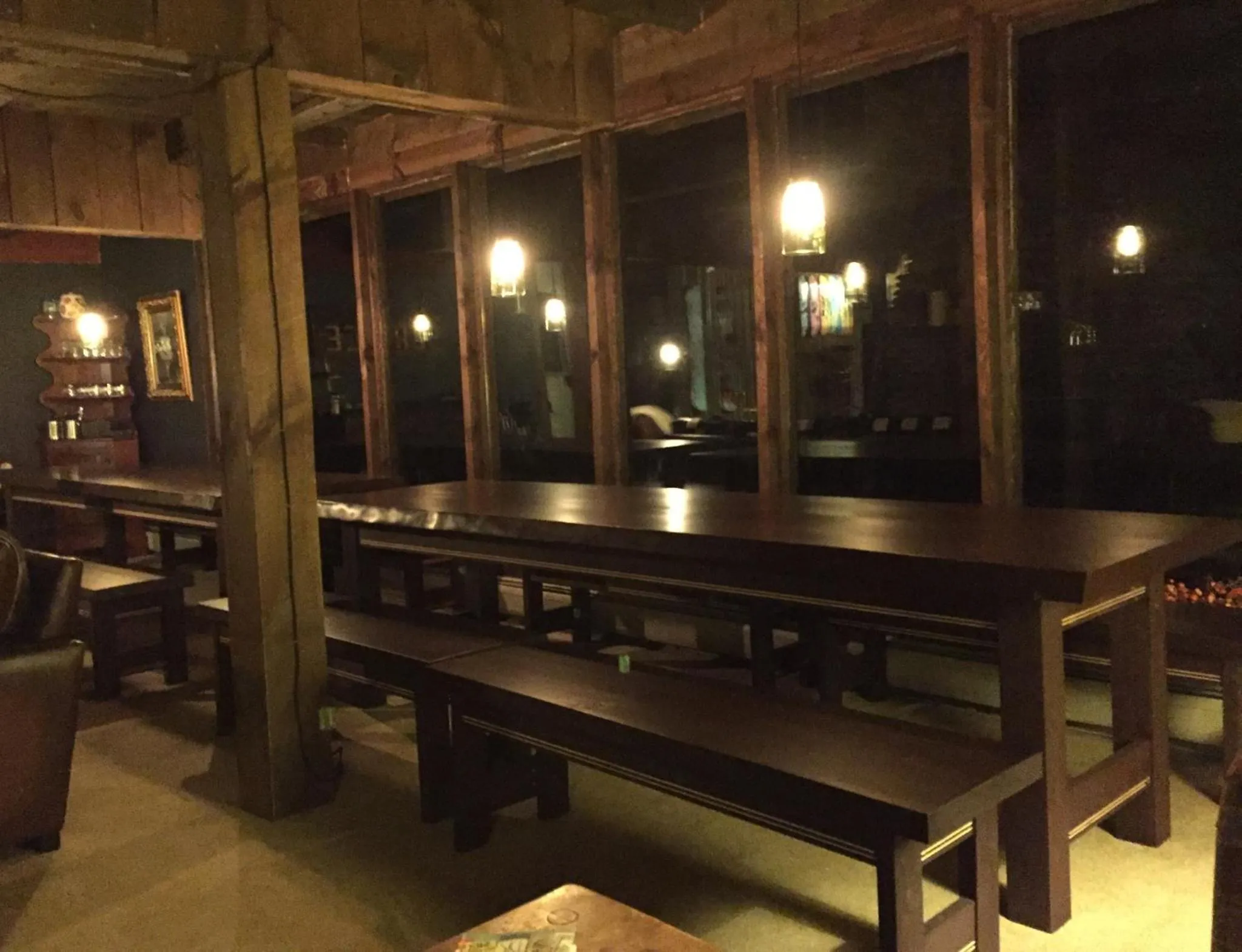Dining area in Grunberg Haus Inn & Cabins