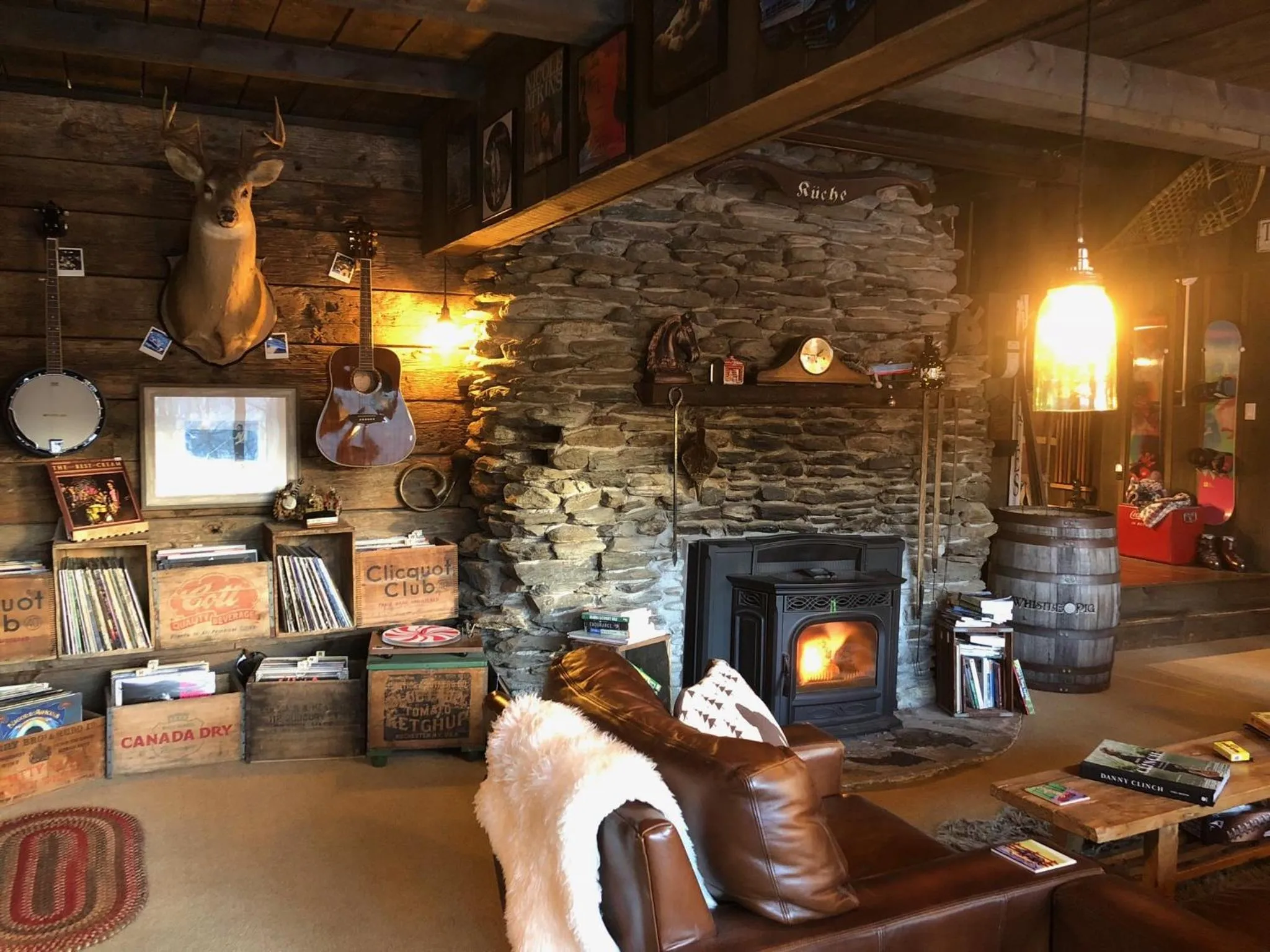 Living room in Grunberg Haus Inn & Cabins
