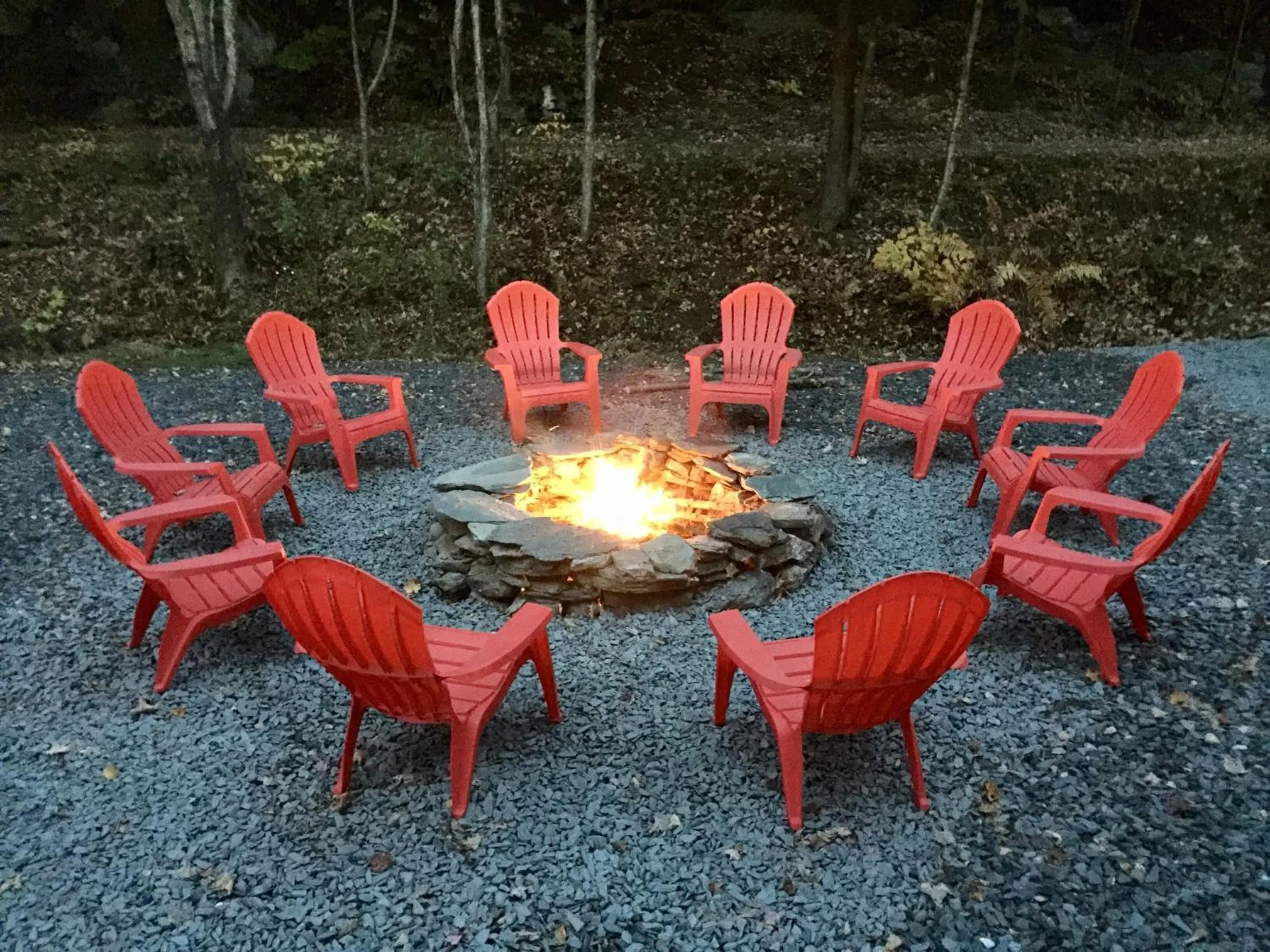 Evening entertainment in Grunberg Haus Inn & Cabins