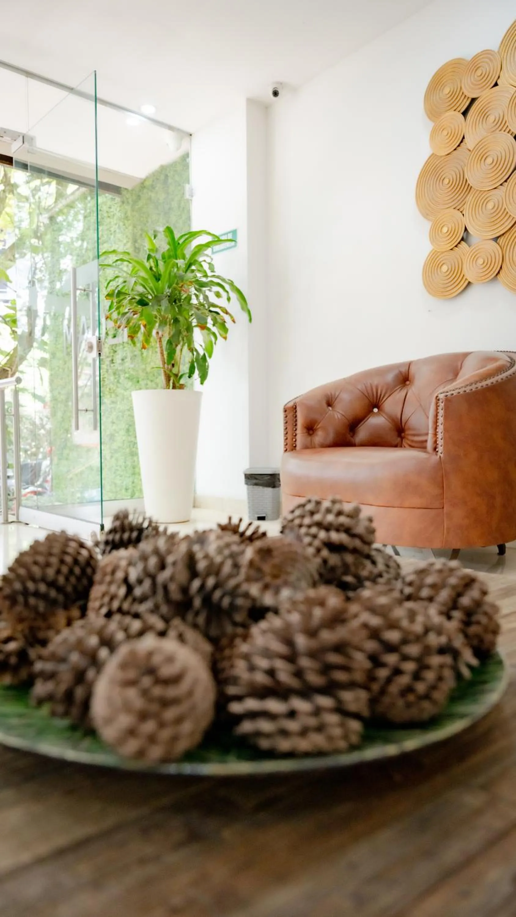 Lobby or reception in Hotel Madeiro