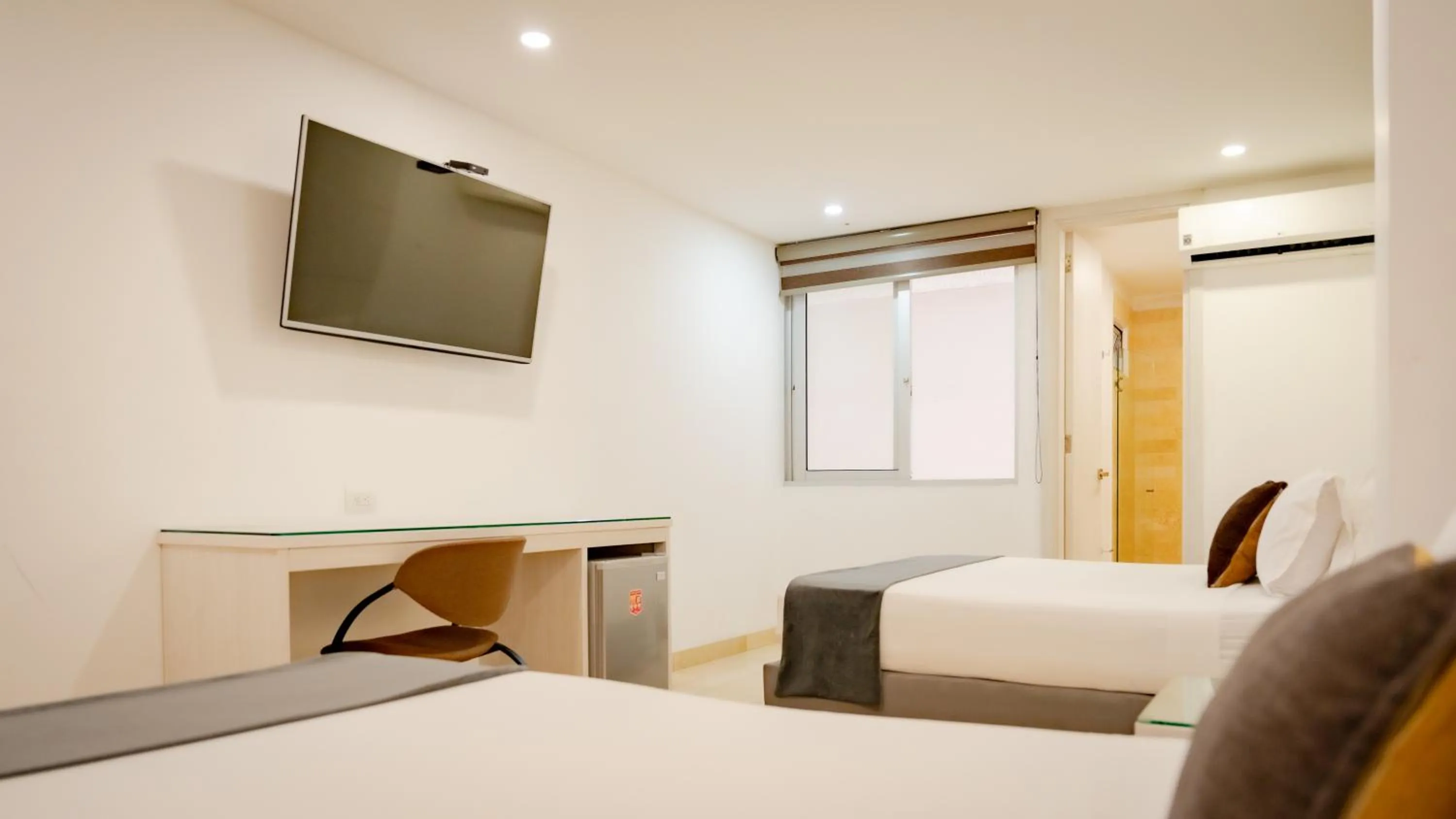 Bed in Hotel Madeiro