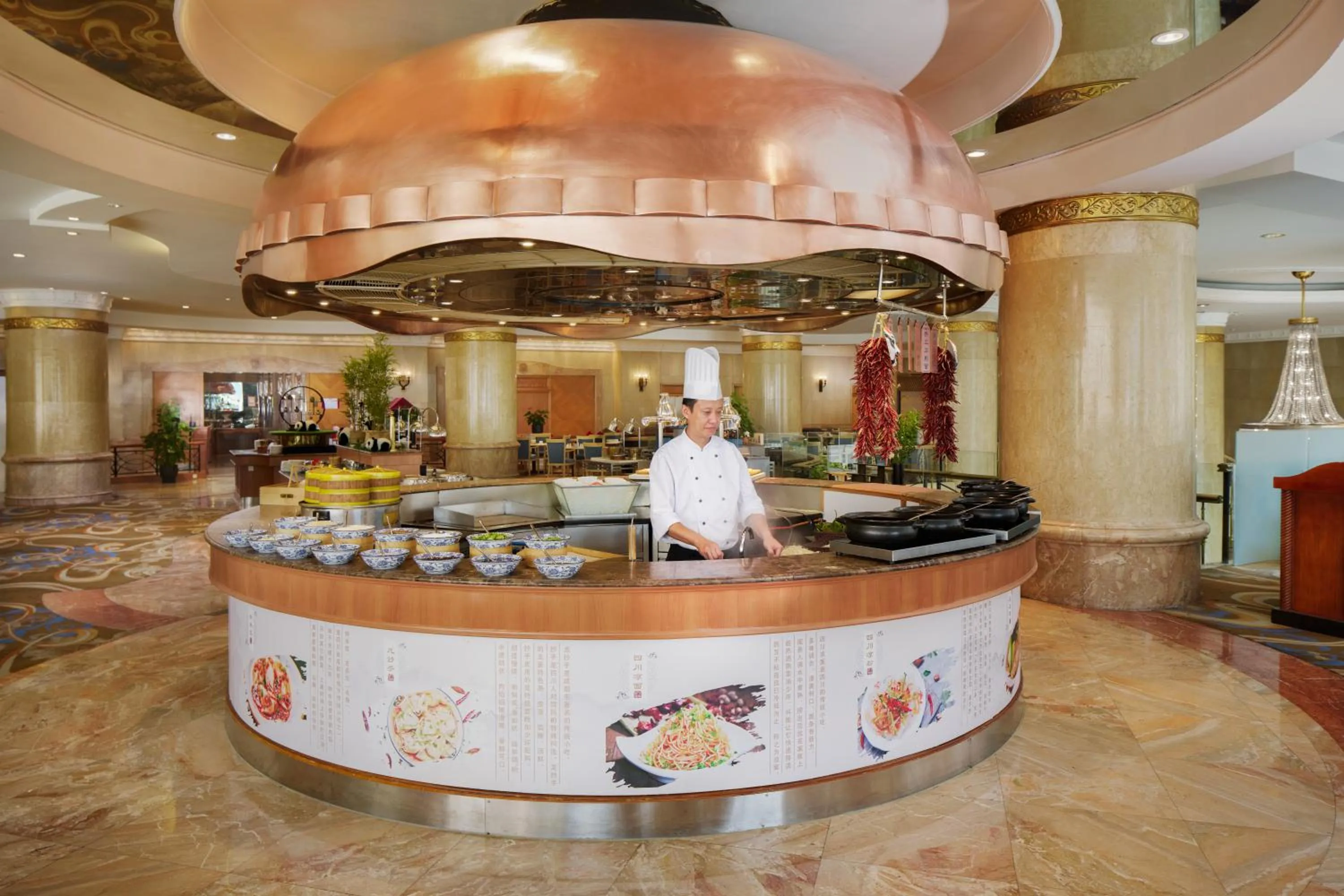 Breakfast in Crowne Plaza Chengdu City Center by IHG