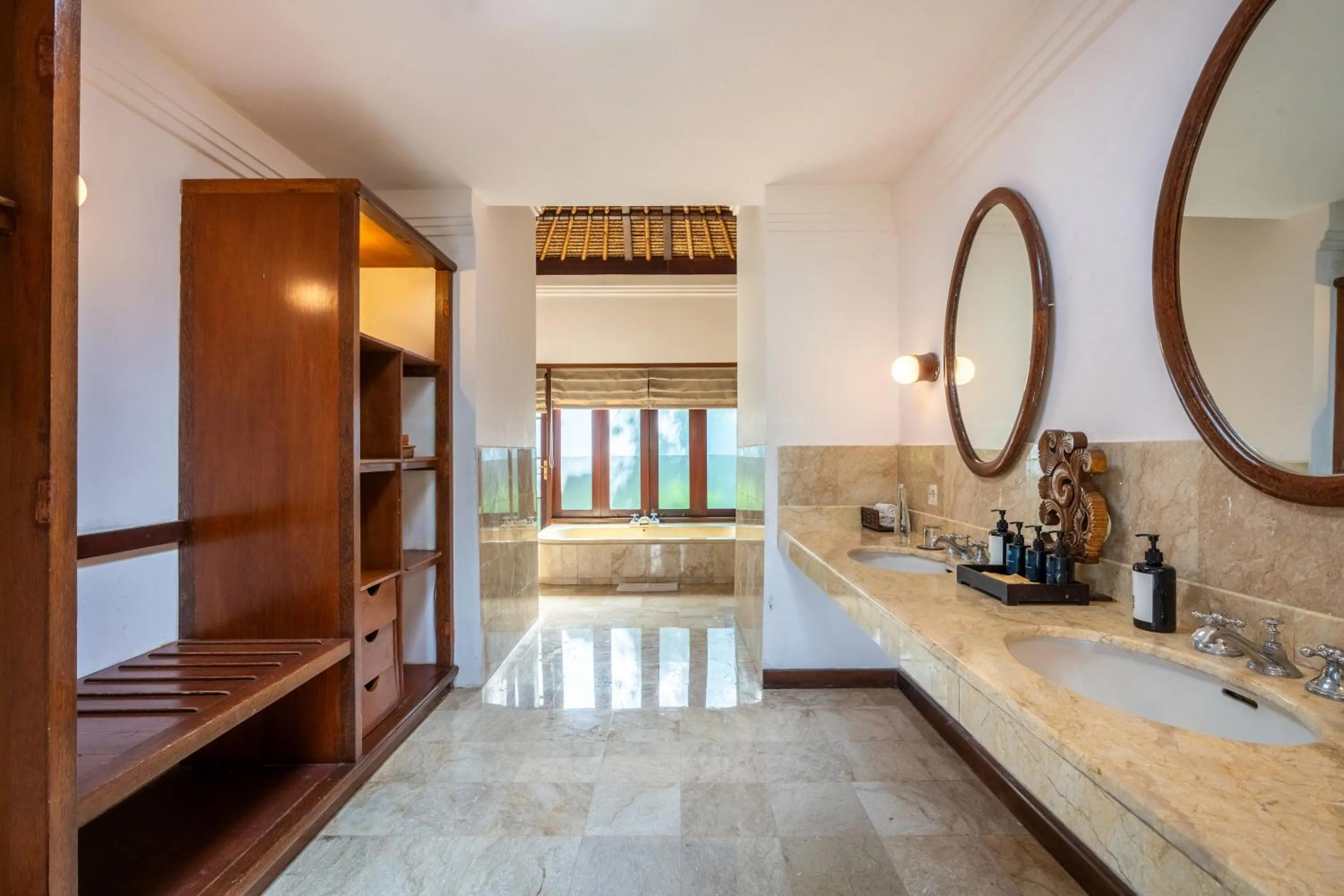 Bathroom in Natura Villa Ubud Bali