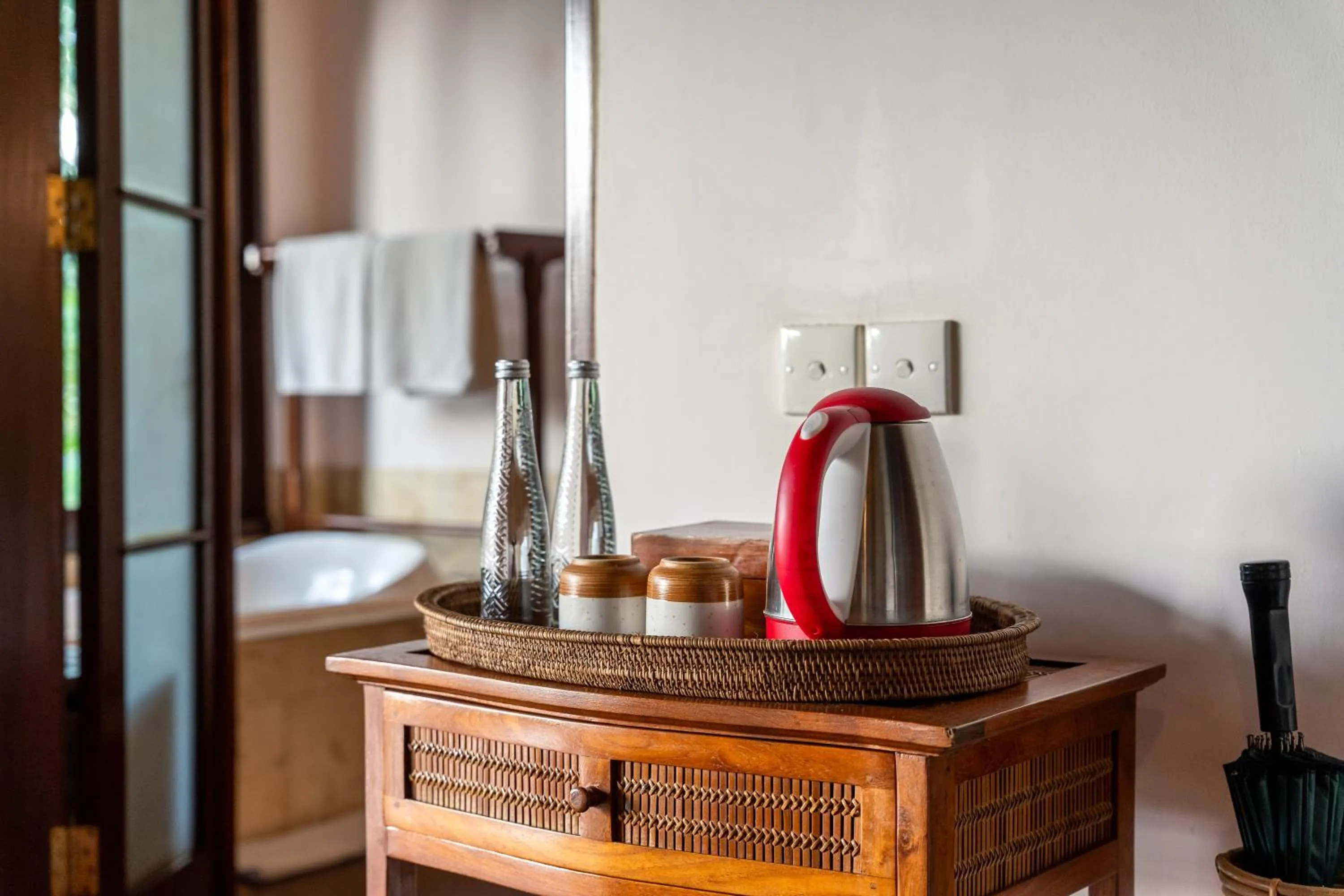 Coffee/tea facilities in Natura Villa Ubud Bali