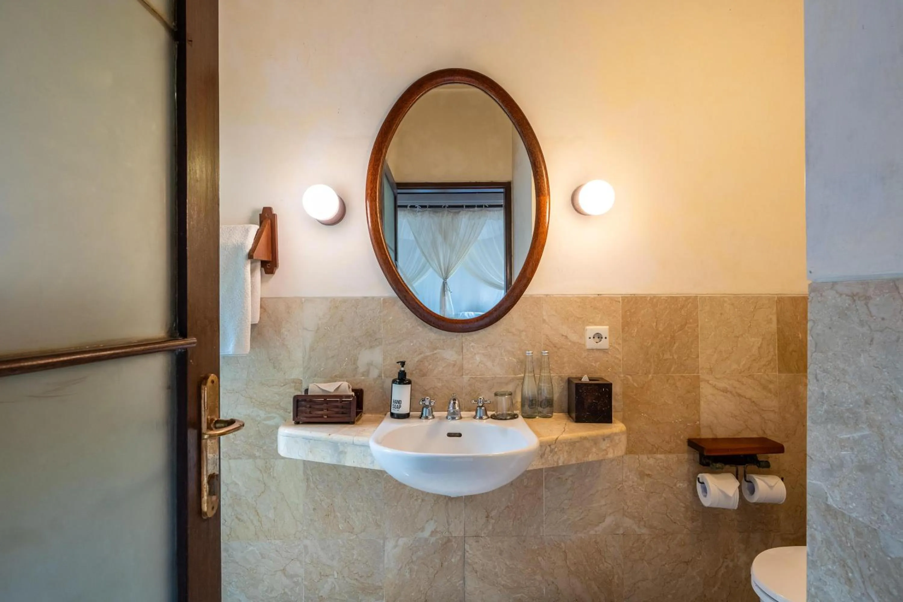 Bathroom in Natura Villa Ubud Bali