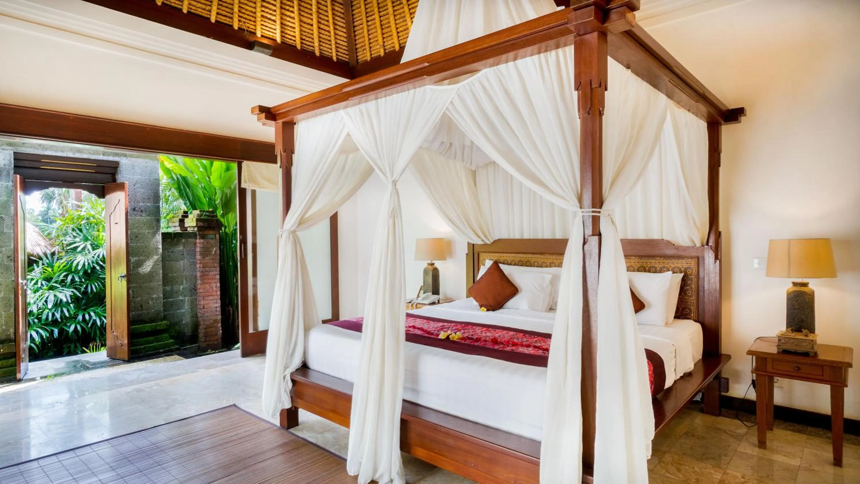 Photo of the whole room, Bed in Natura Villa Ubud Bali