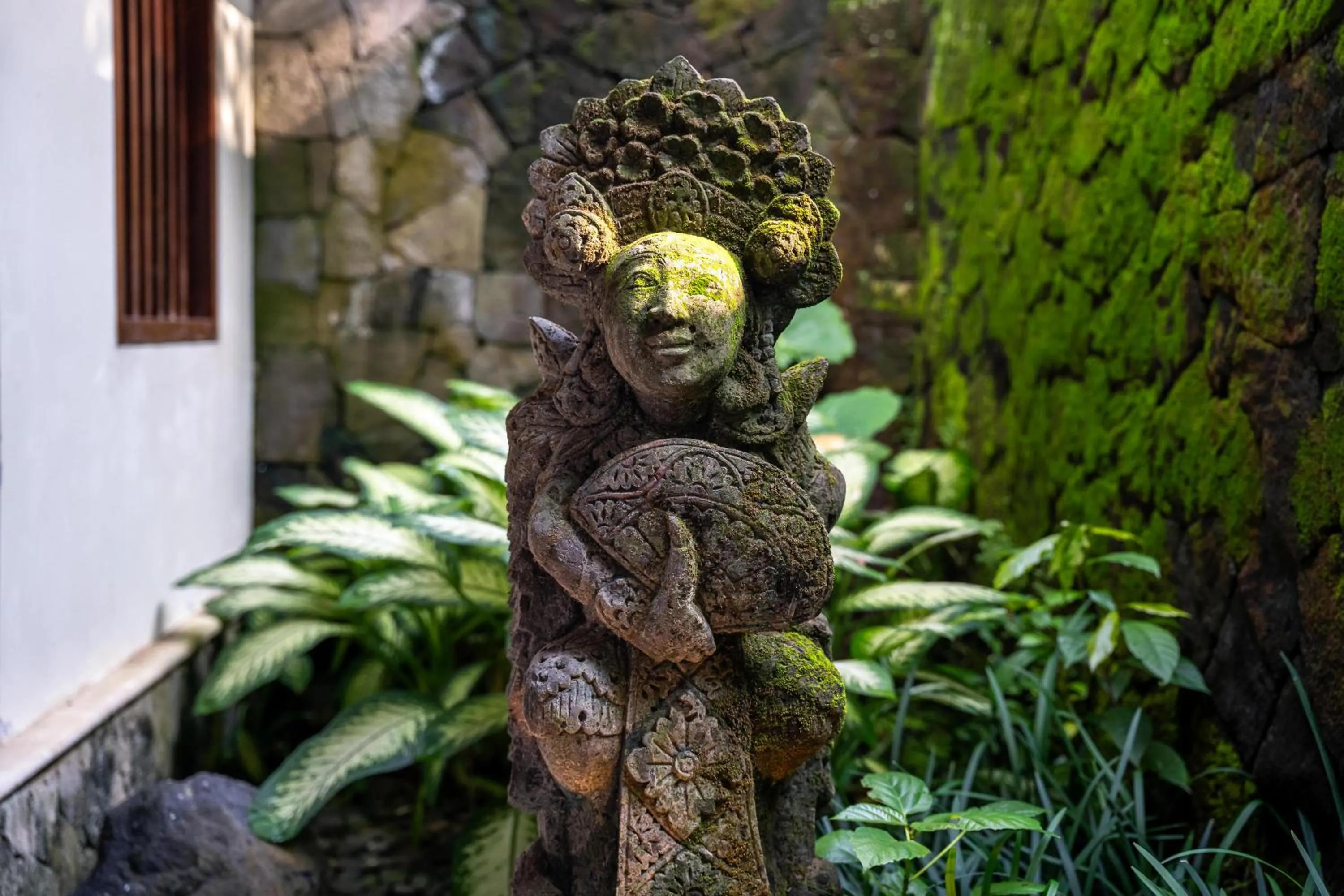 Garden in Natura Villa Ubud Bali