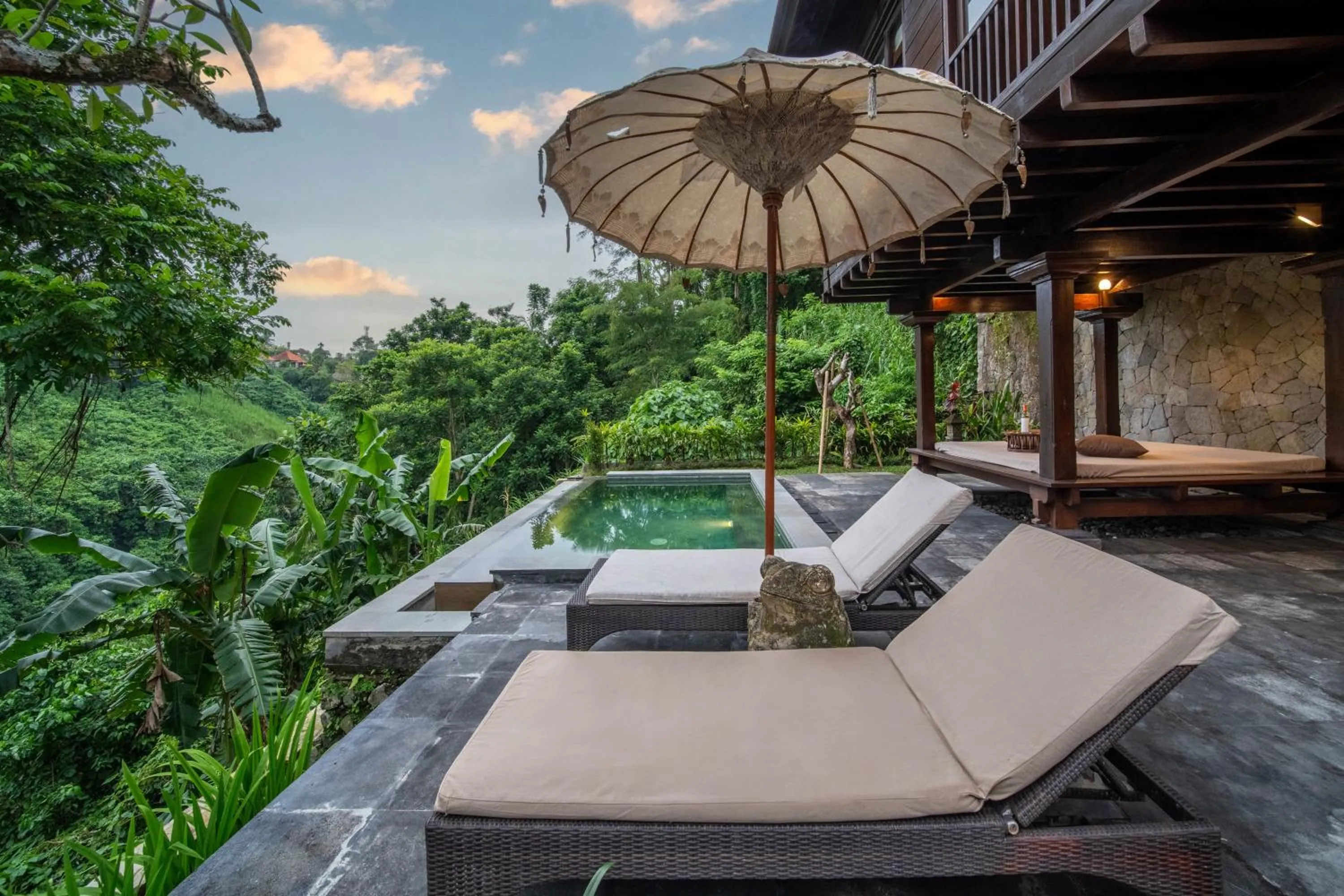 View (from property/room) in Natura Villa Ubud Bali