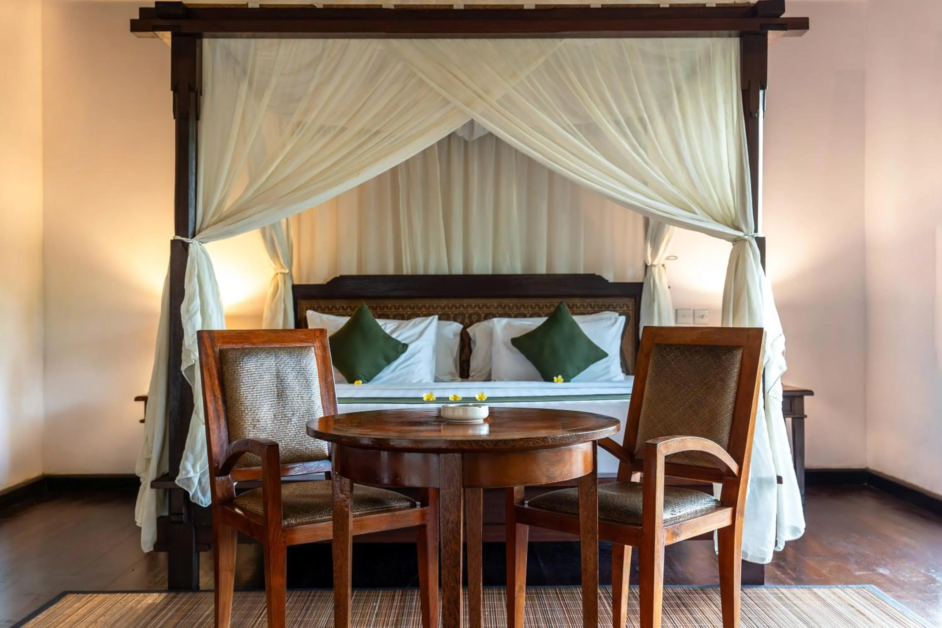 Bedroom, Bed in Natura Villa Ubud Bali