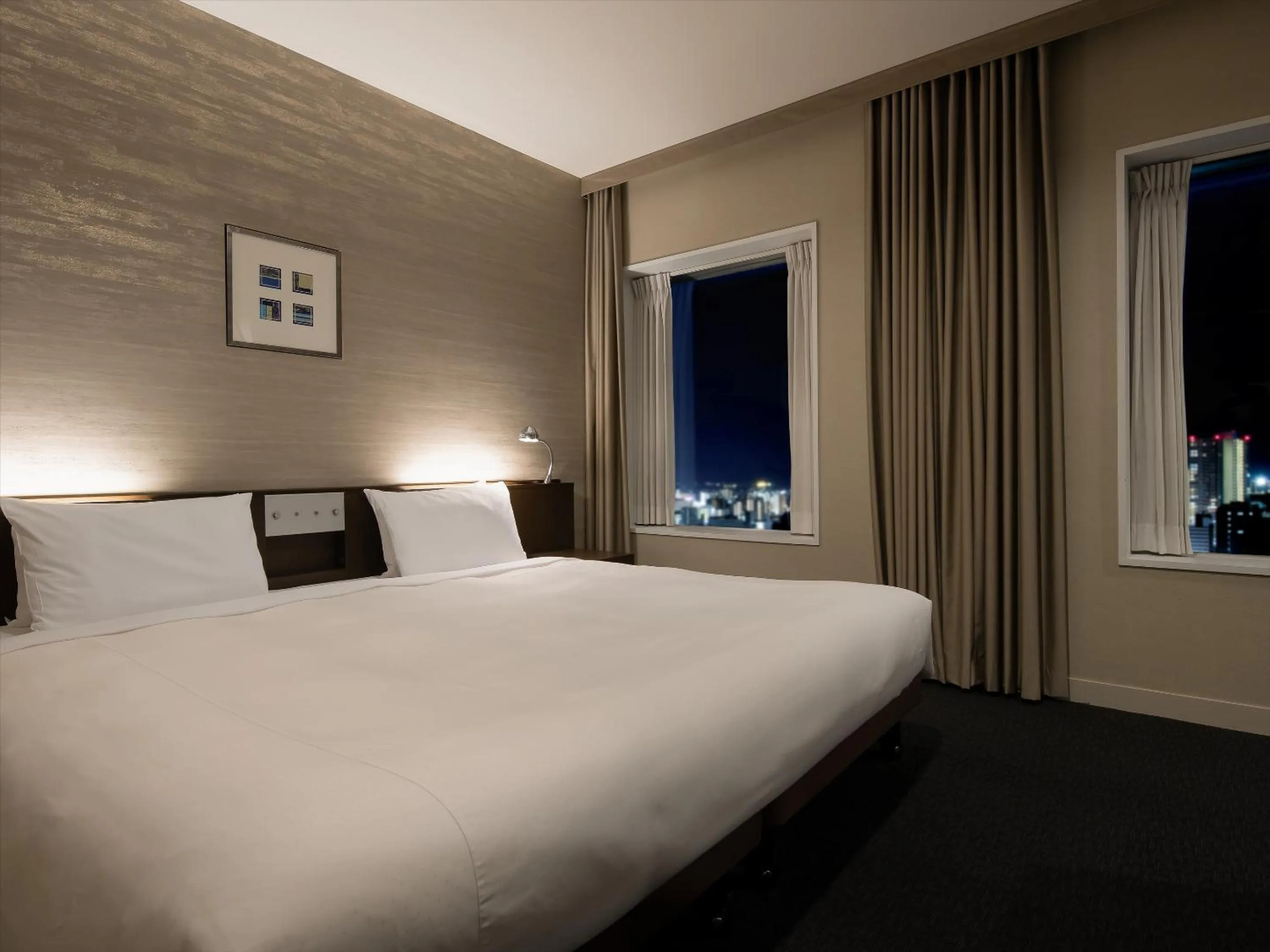 Photo of the whole room, Bed in Mitsui Garden Hotel Hiroshima