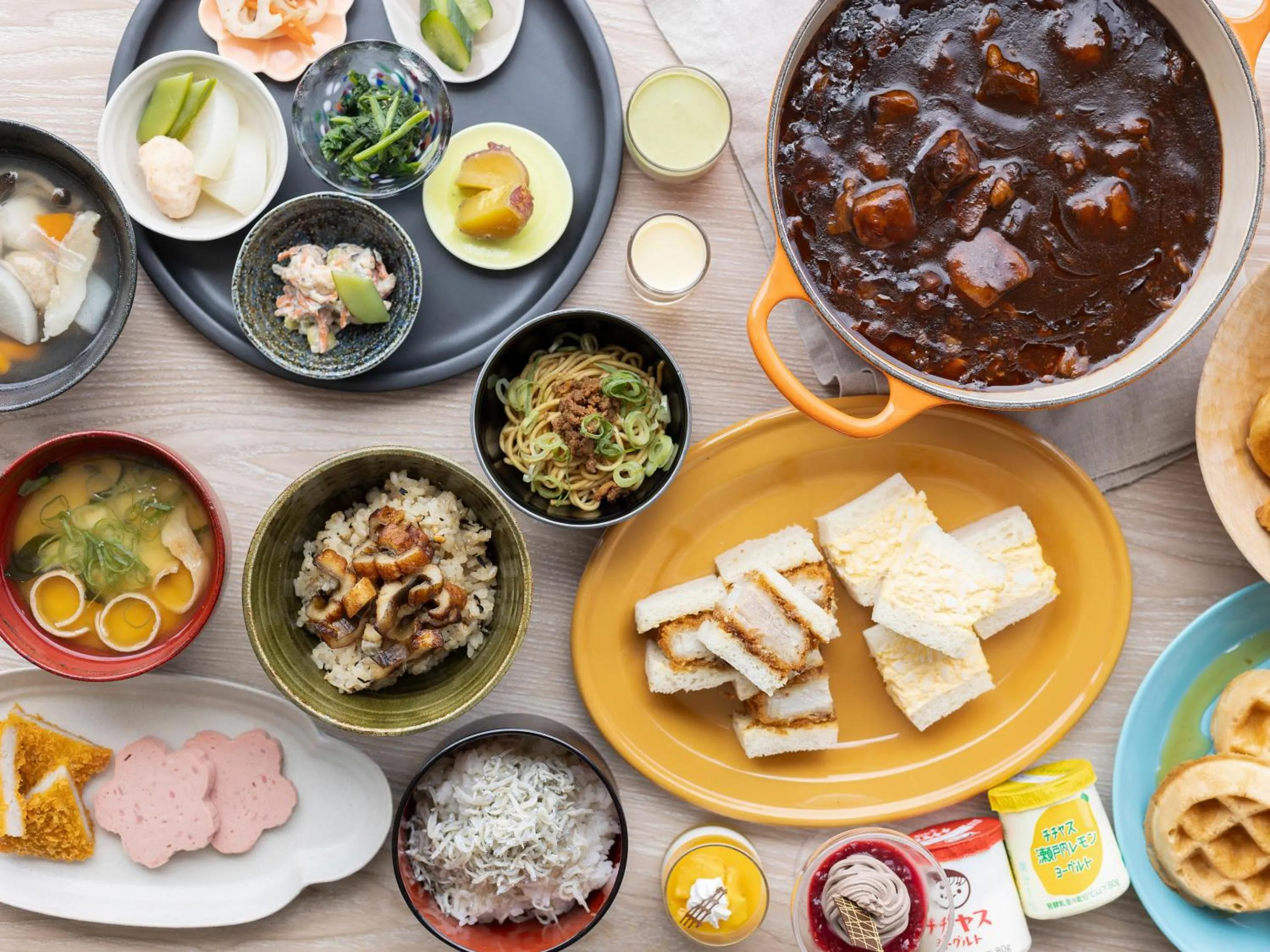 Breakfast in Mitsui Garden Hotel Hiroshima